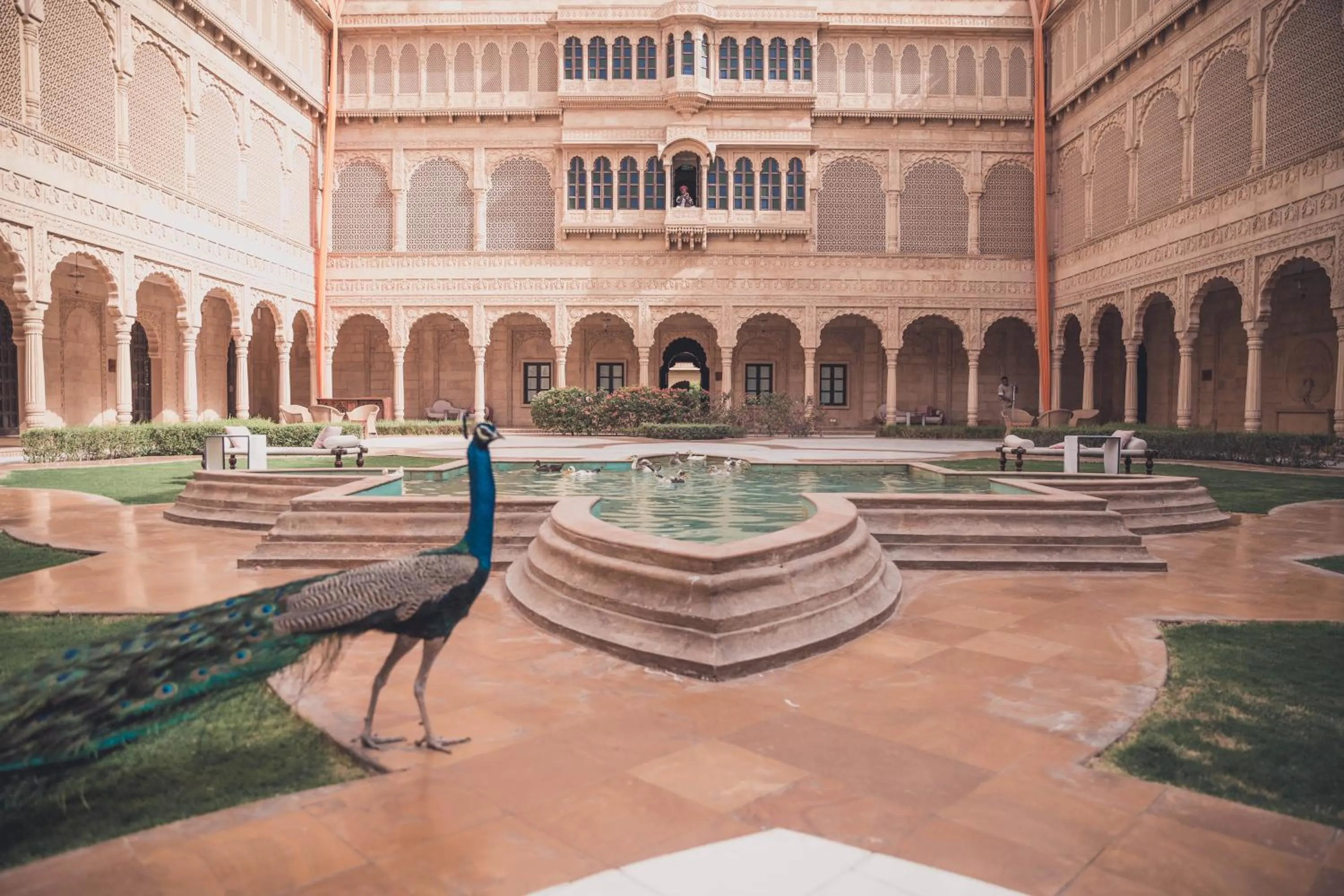 Balcony/Terrace in Suryagarh Jaisalmer