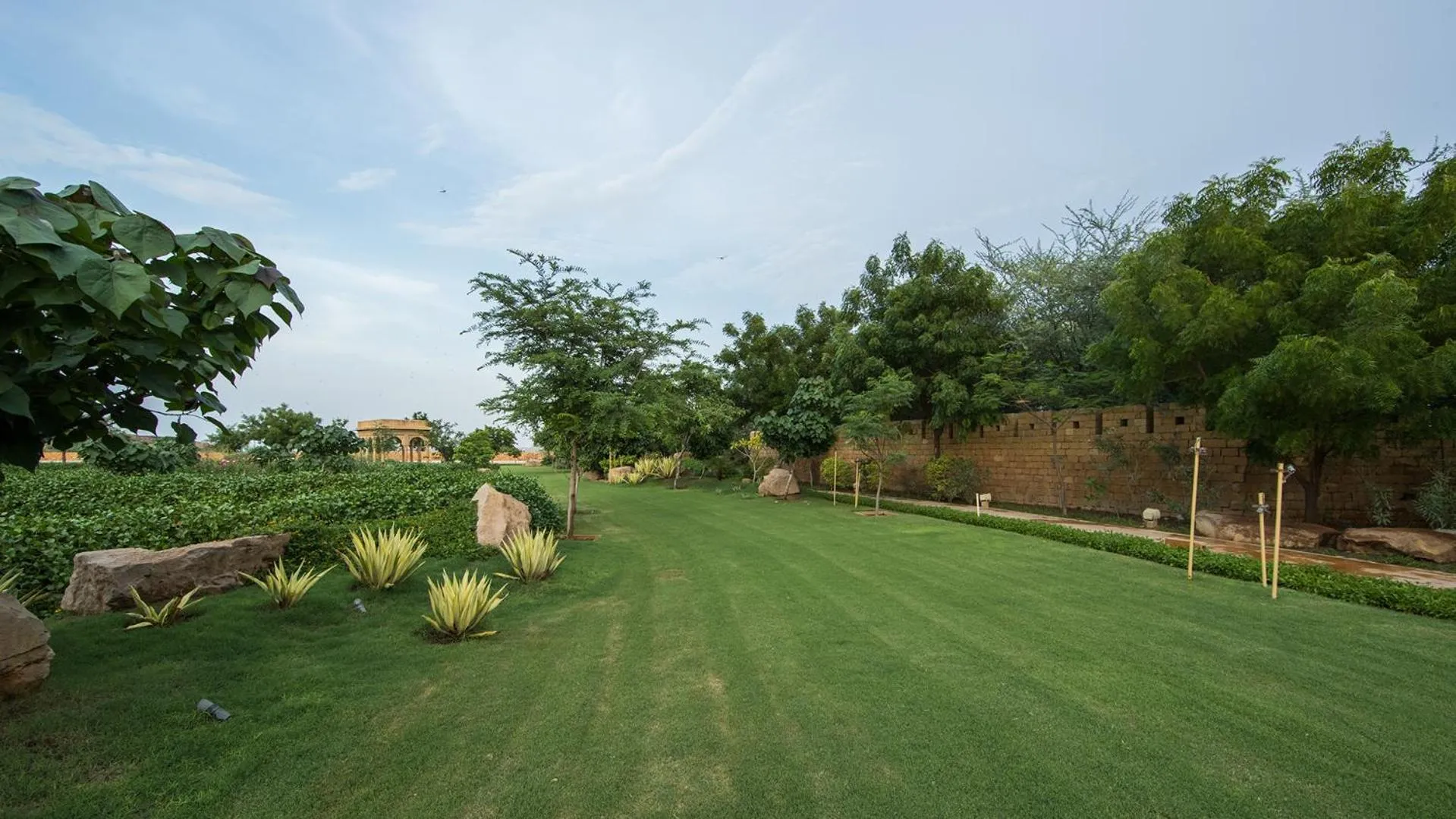 Garden in Suryagarh Jaisalmer