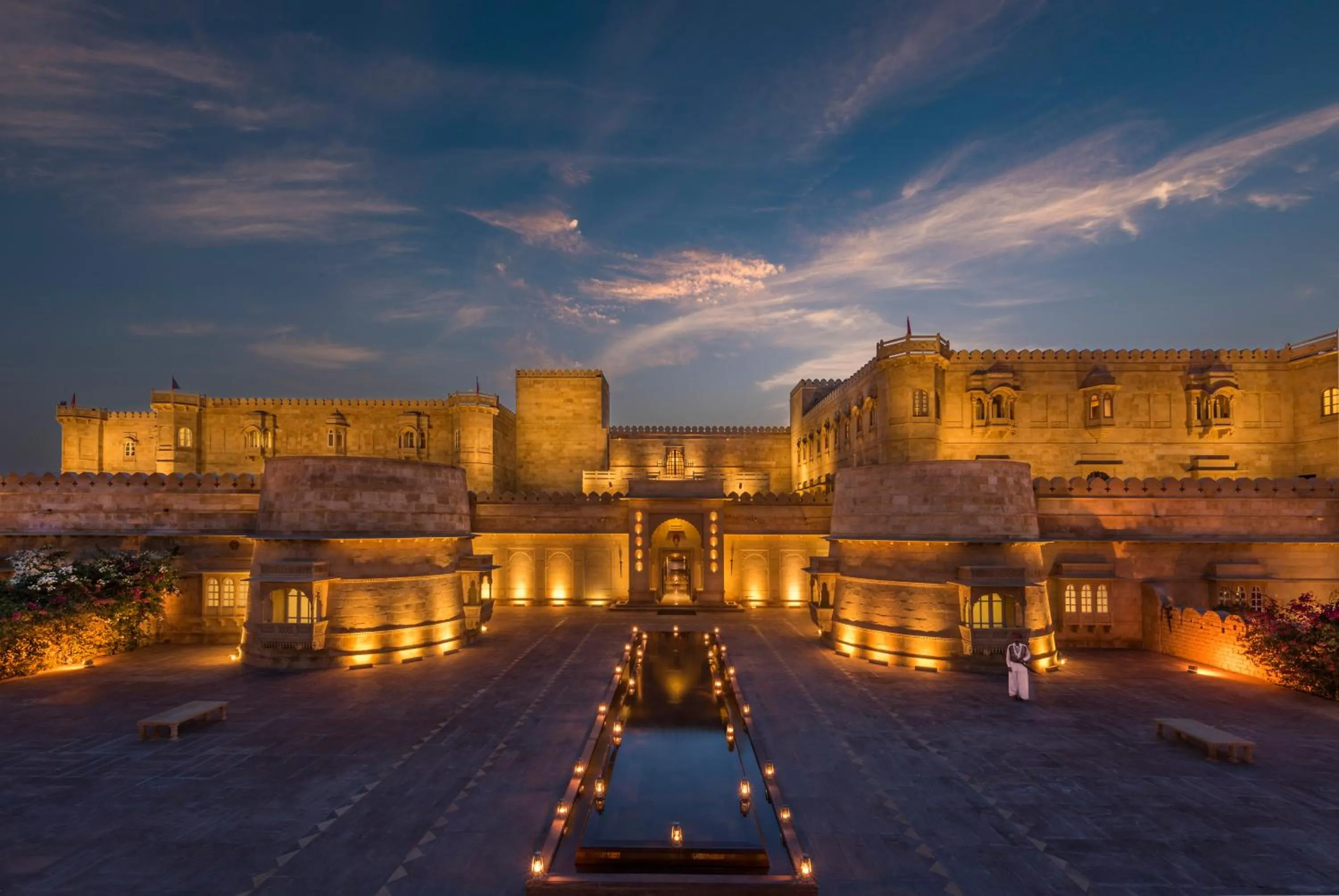 Facade/entrance in Suryagarh Jaisalmer