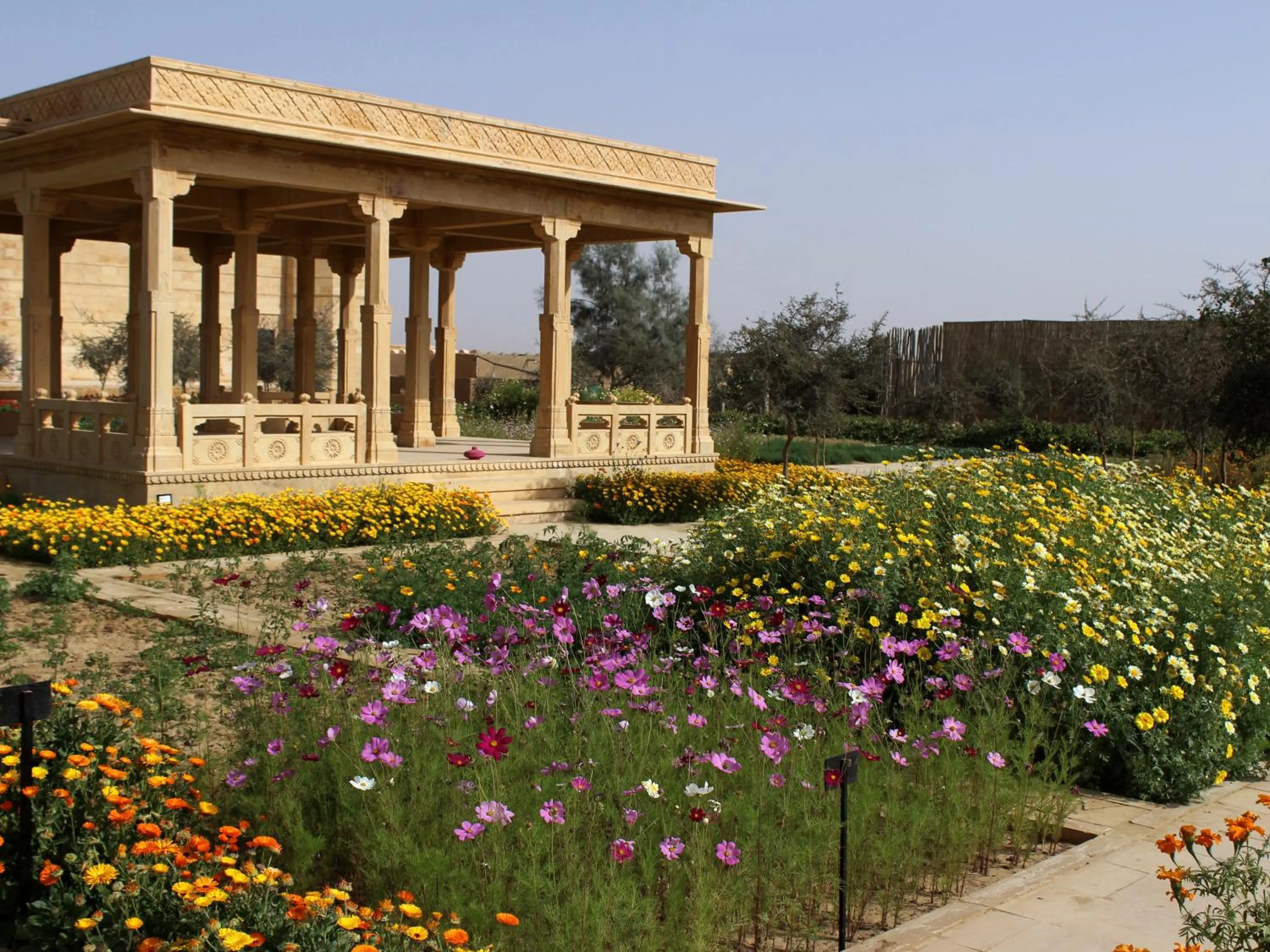 Garden in Suryagarh Jaisalmer