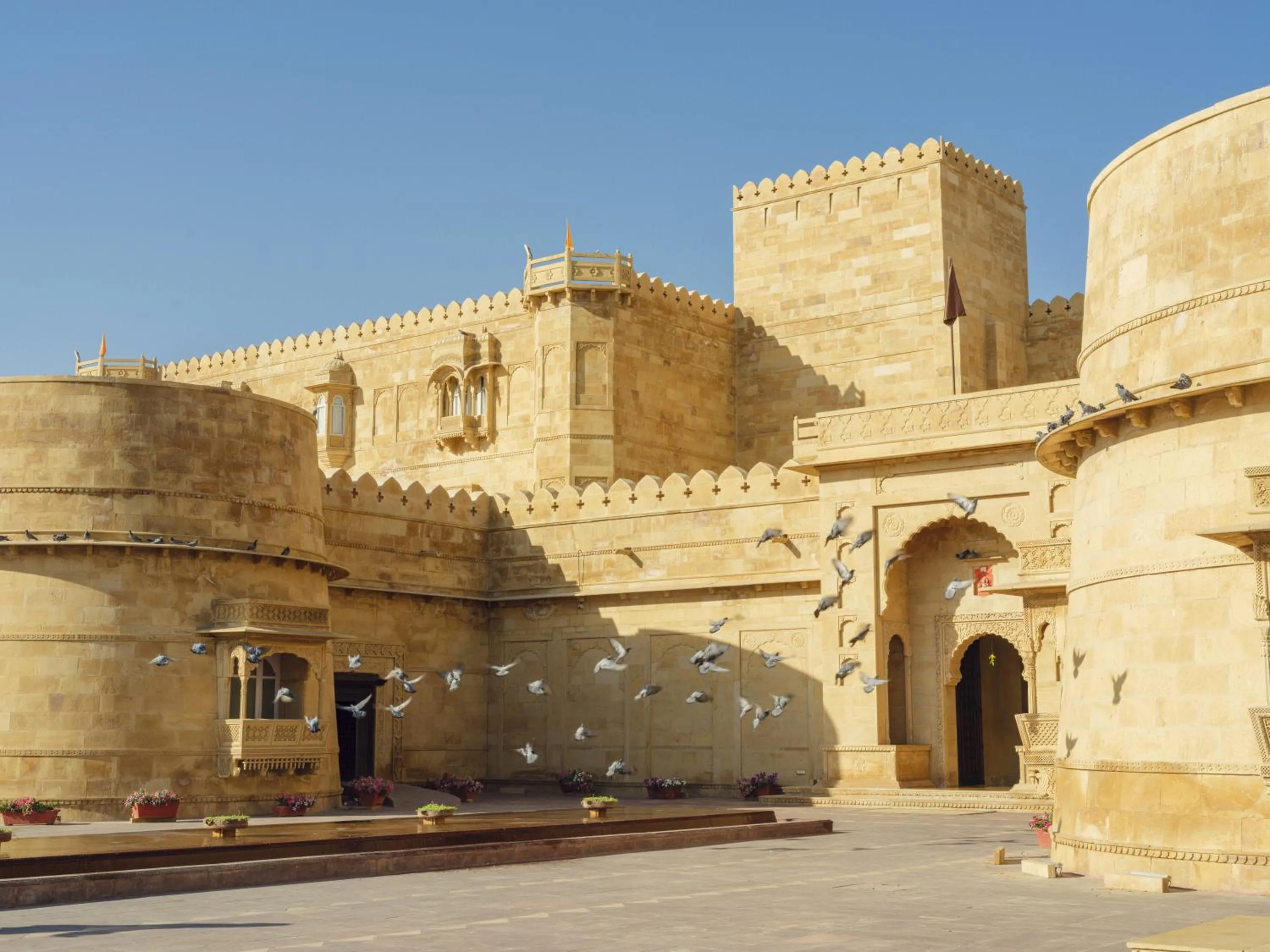 Facade/entrance in Suryagarh Jaisalmer