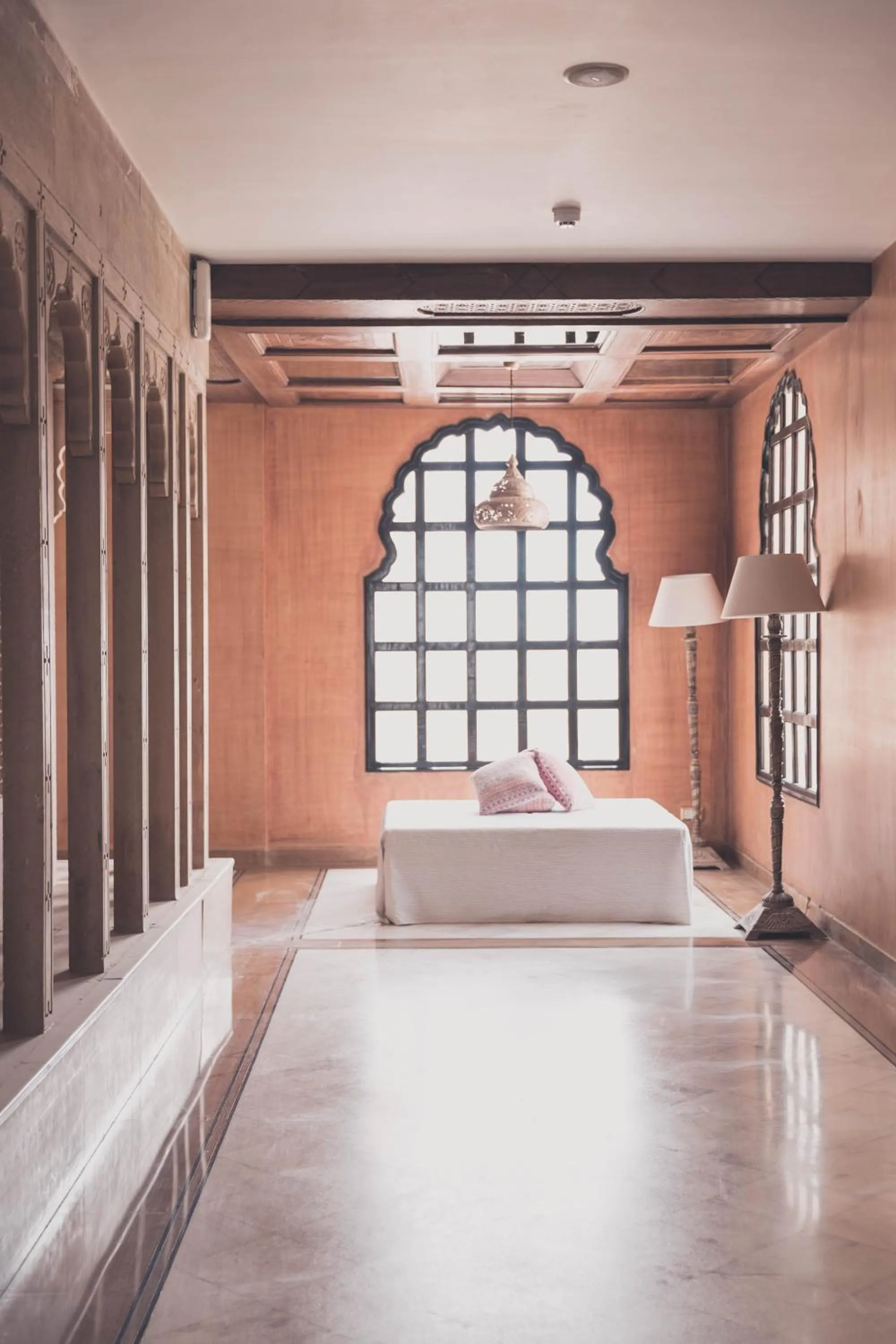 Patio, Bed in Suryagarh Jaisalmer