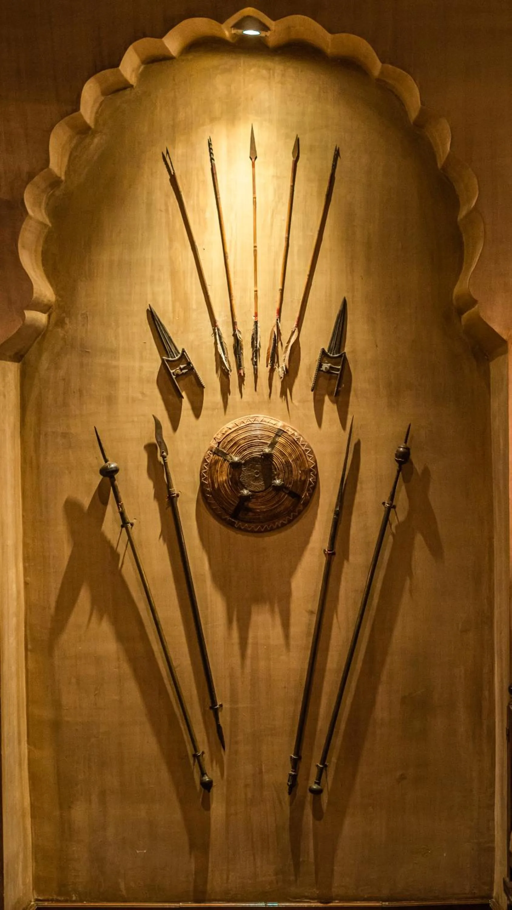 Decorative detail in Suryagarh Jaisalmer