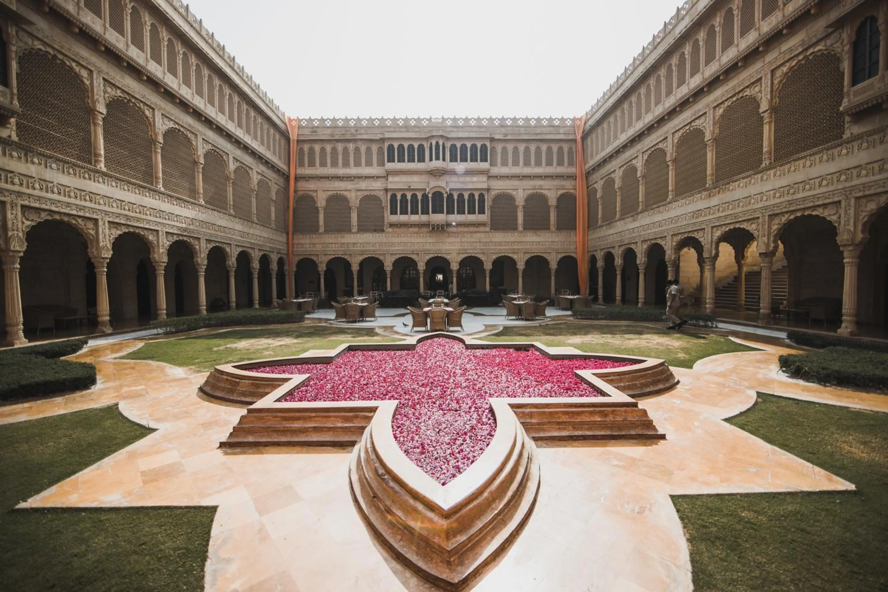 Garden in Suryagarh Jaisalmer