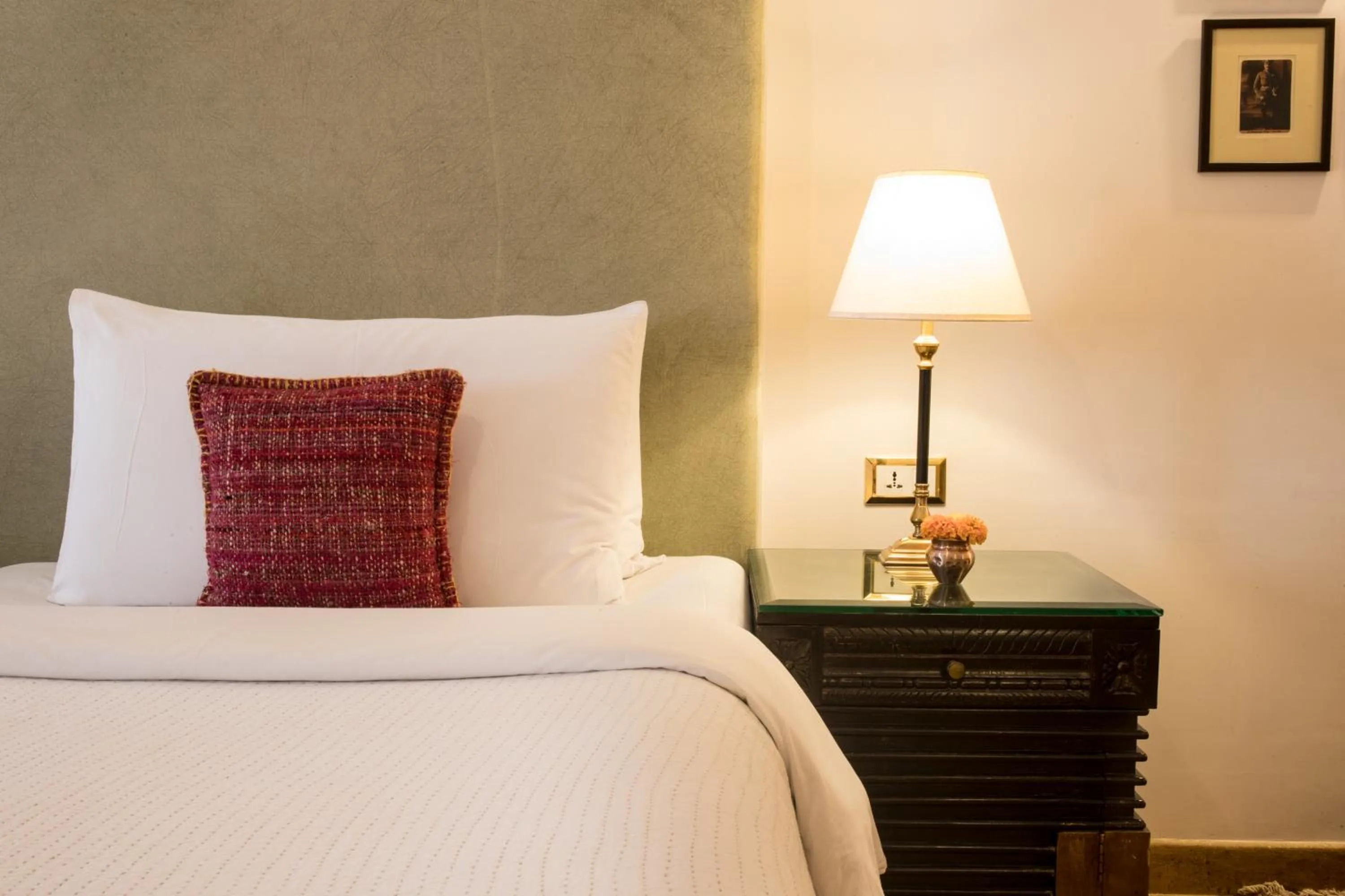 Bed in Suryagarh Jaisalmer