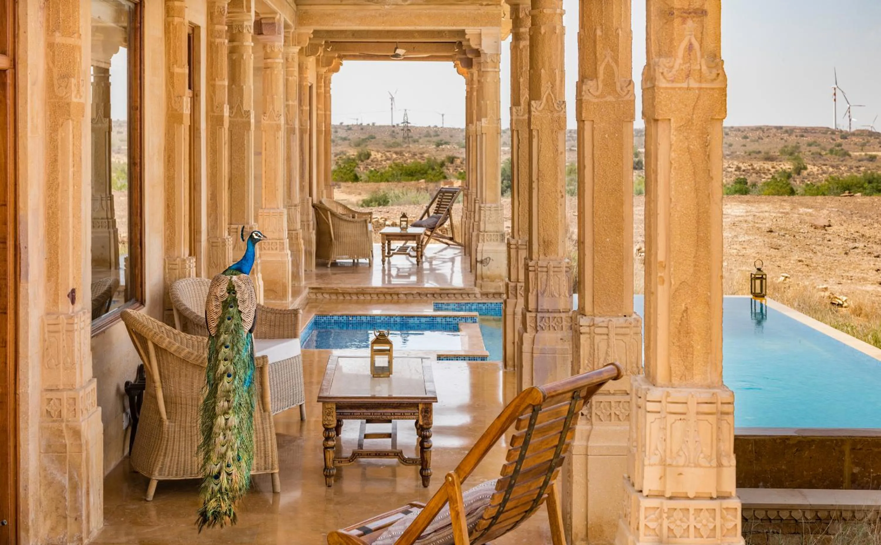 View (from property/room) in Suryagarh Jaisalmer
