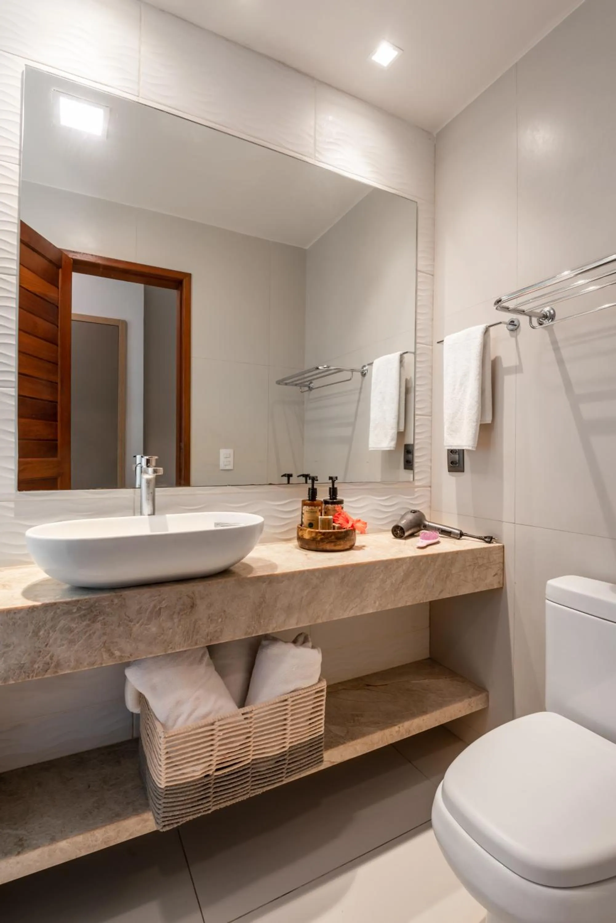 Bathroom in Pousada Corveta