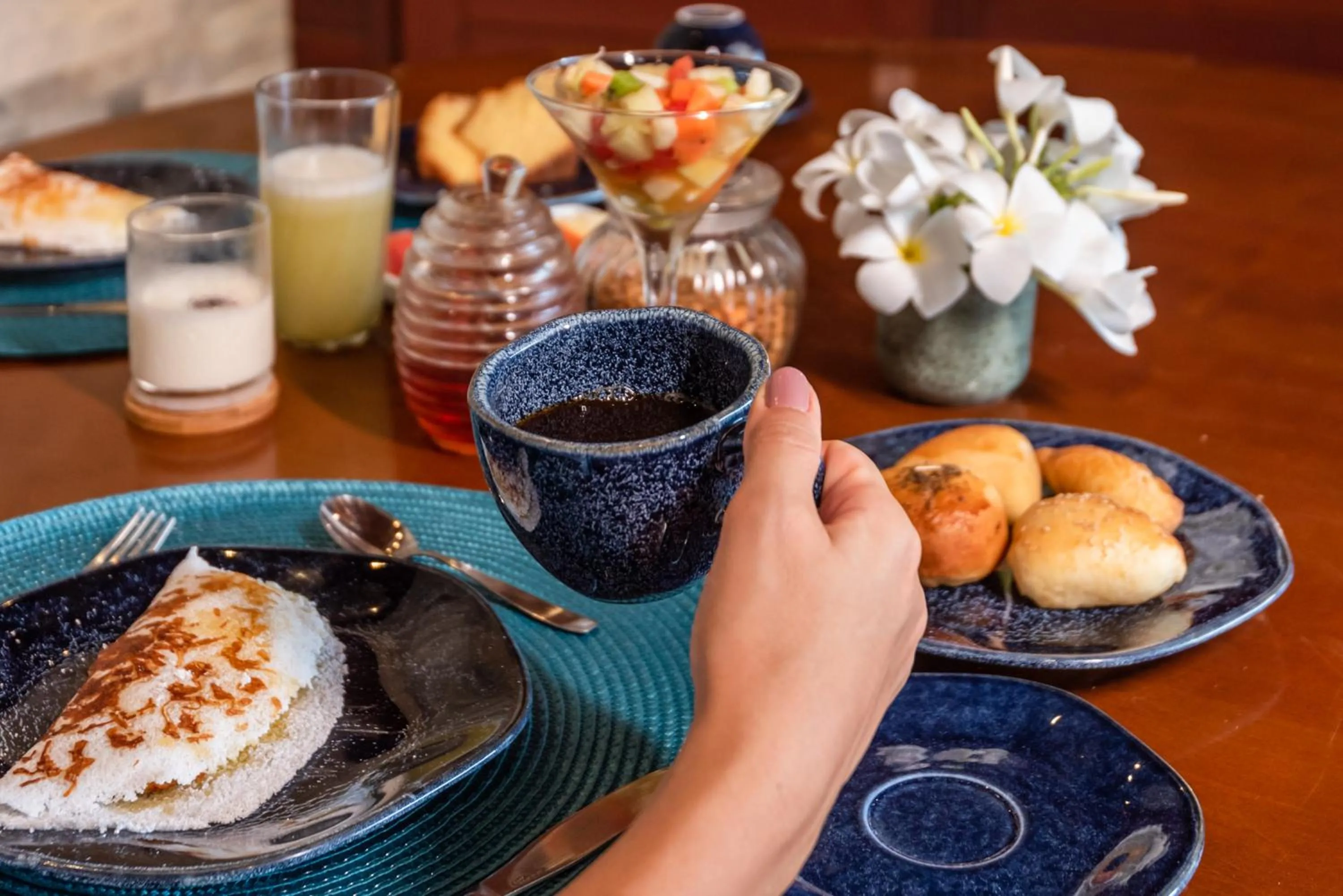 Breakfast in Pousada Corveta