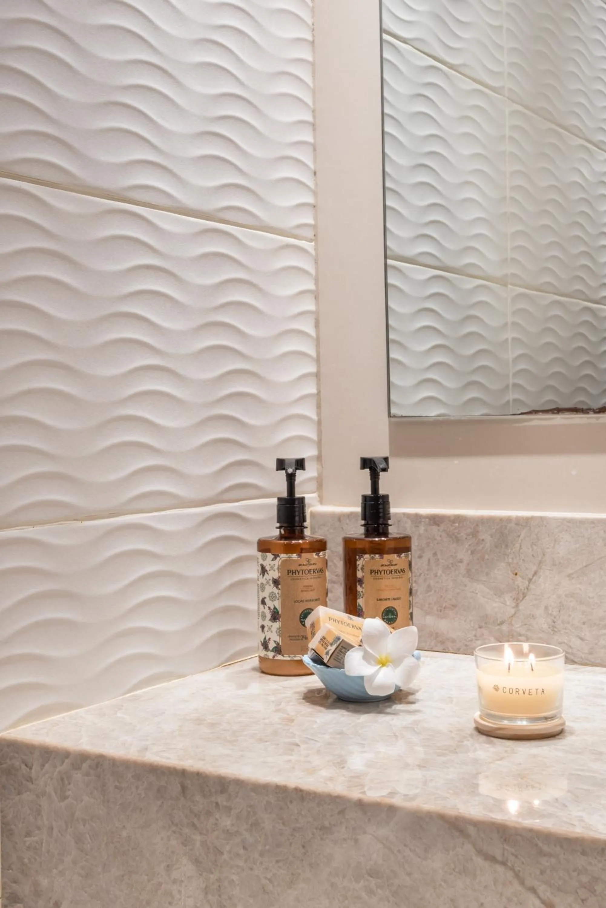 Bathroom in Pousada Corveta