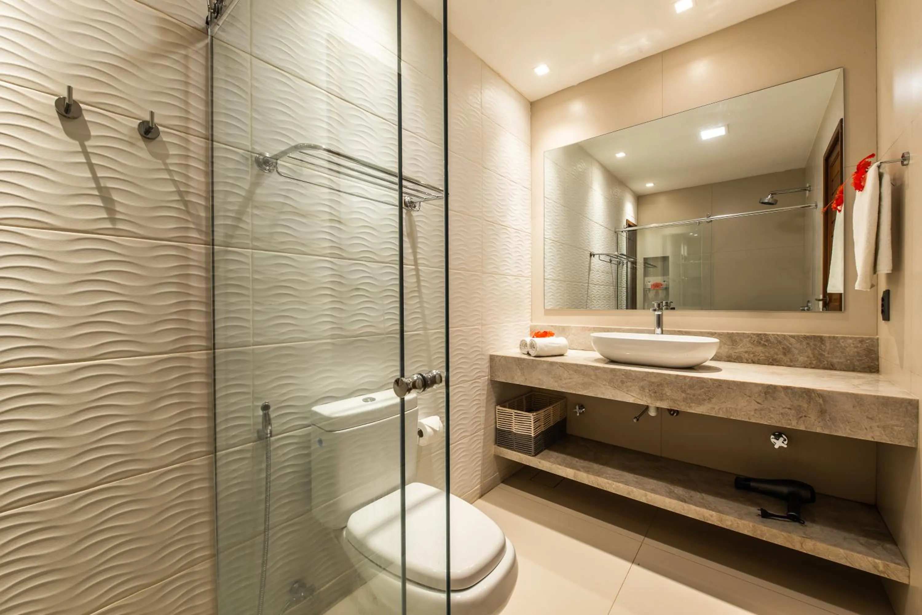 Bathroom in Pousada Corveta