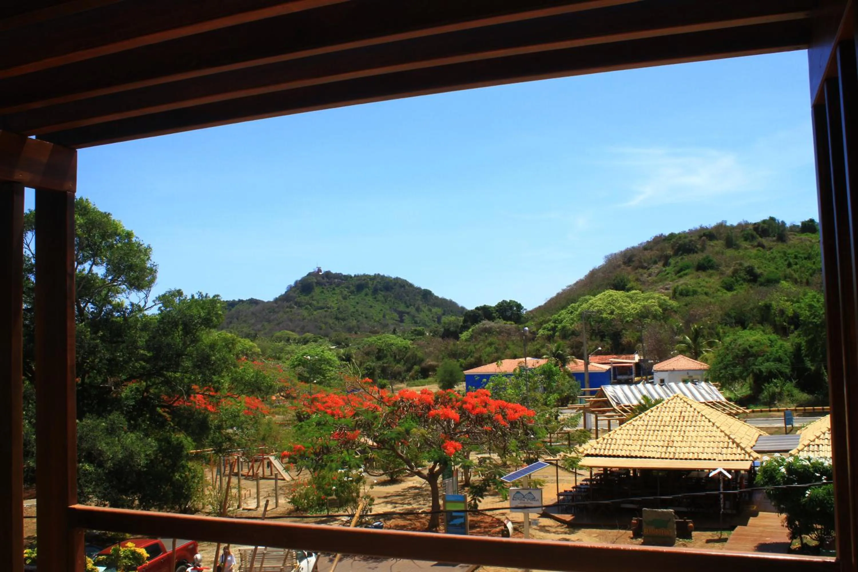 Balcony/Terrace in Pousada Corveta