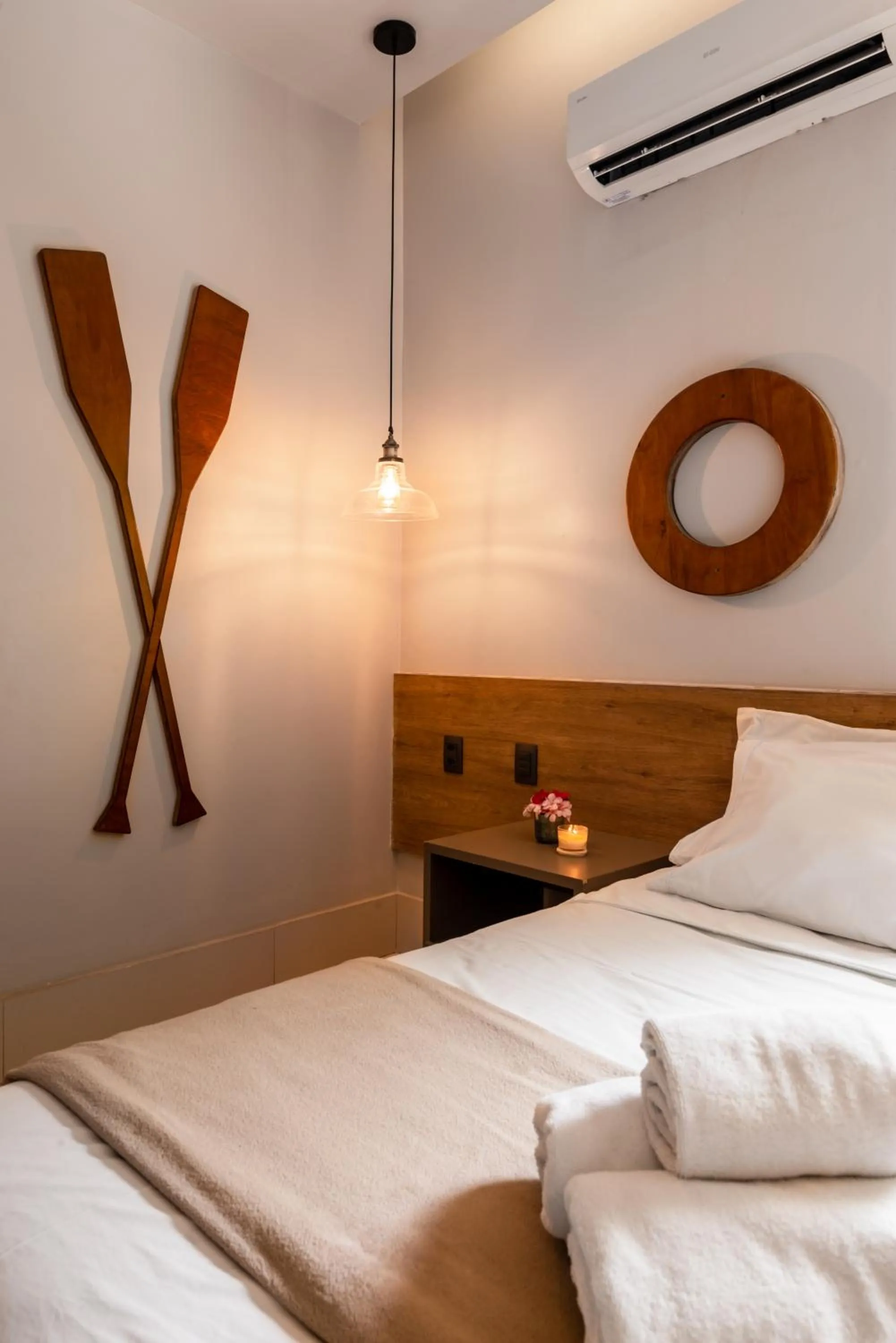 Decorative detail, Bed in Pousada Corveta