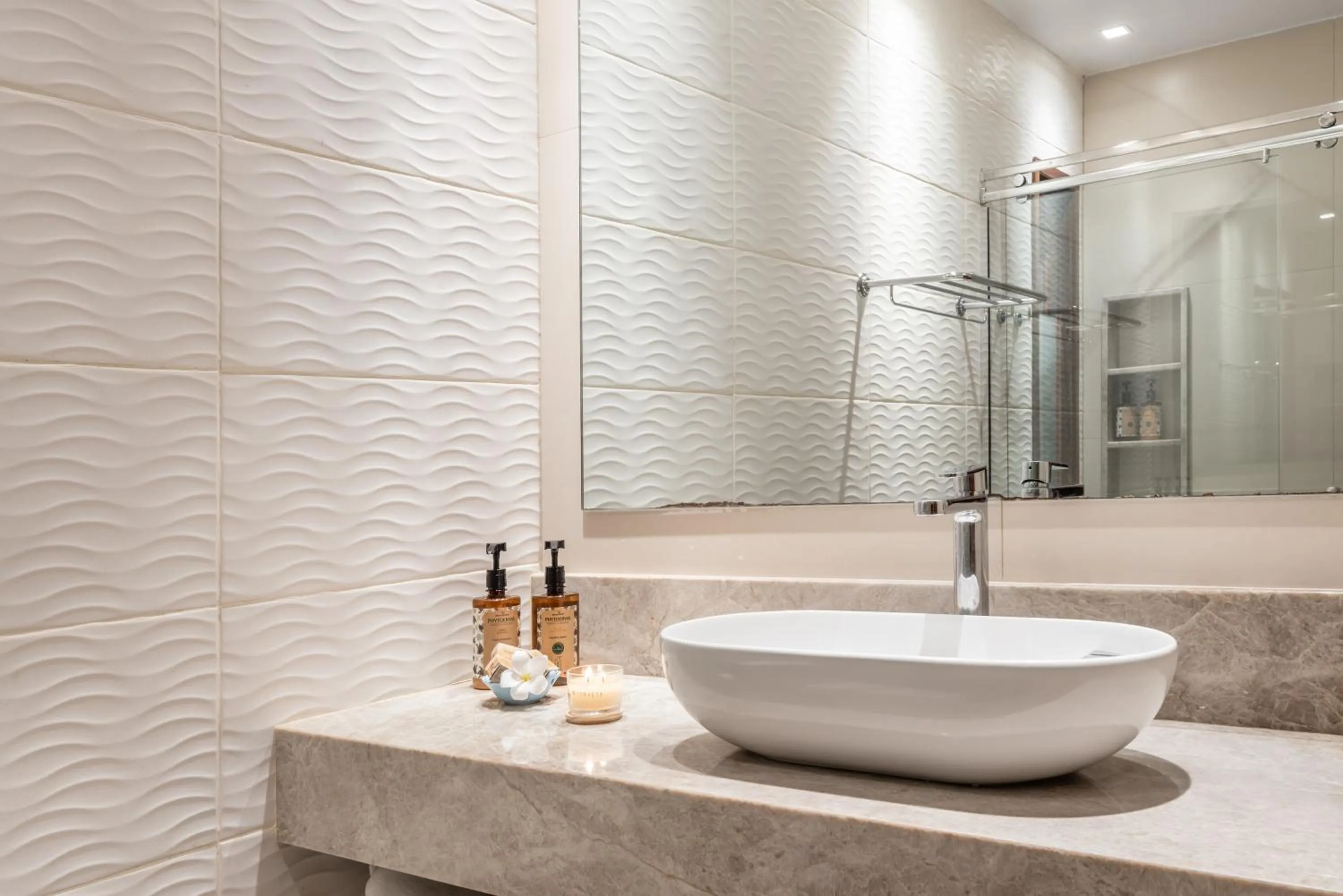 Bathroom in Pousada Corveta