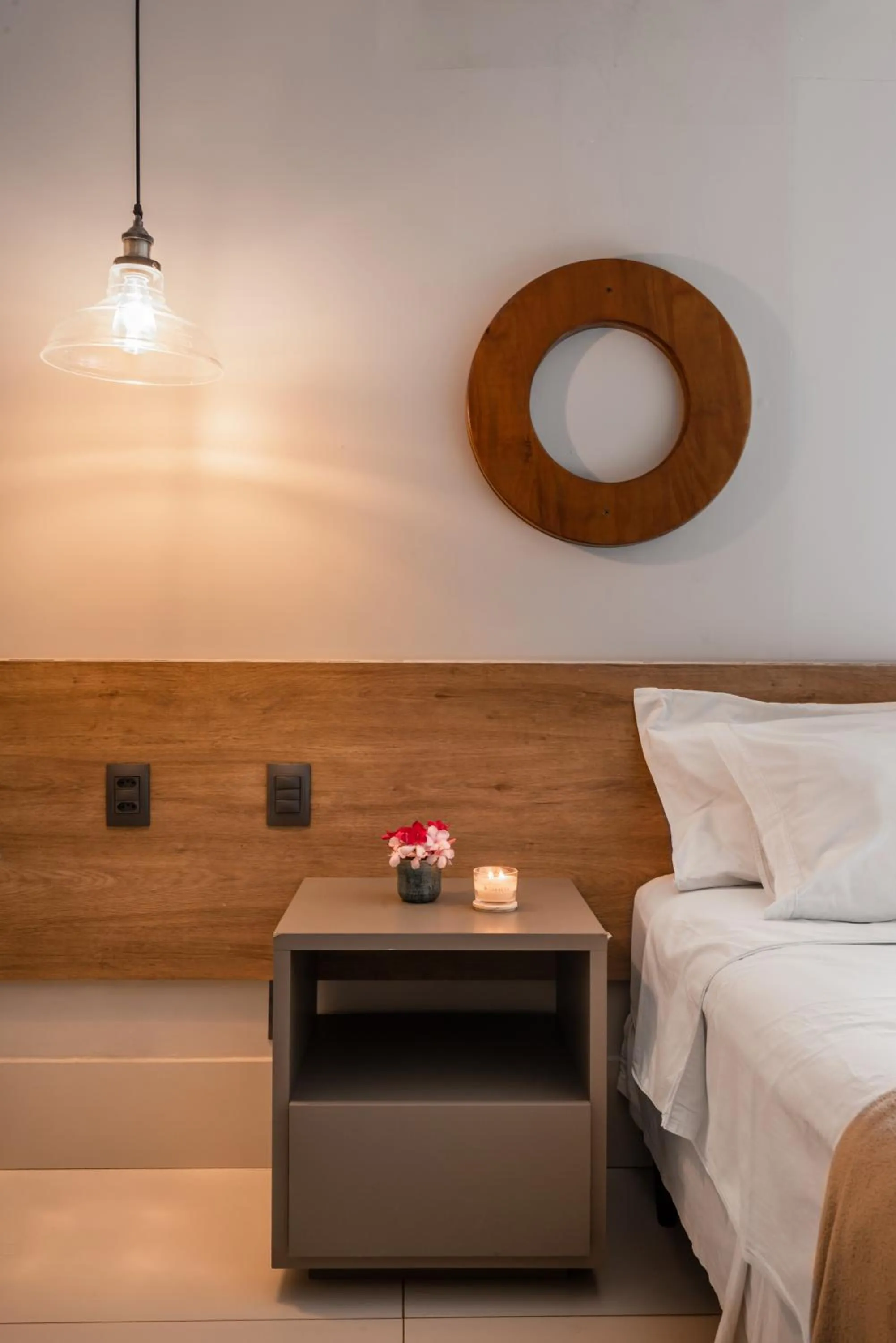 Decorative detail, Bed in Pousada Corveta