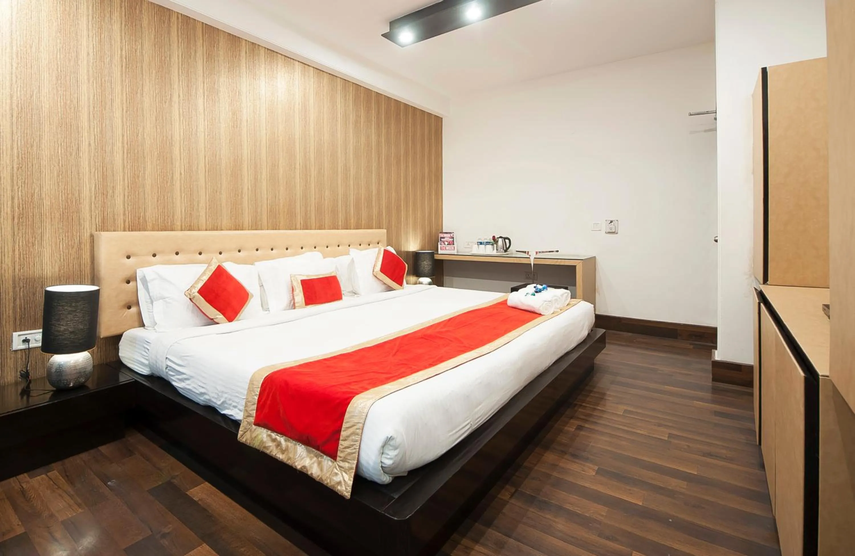 Bed in Hotel Good Palace