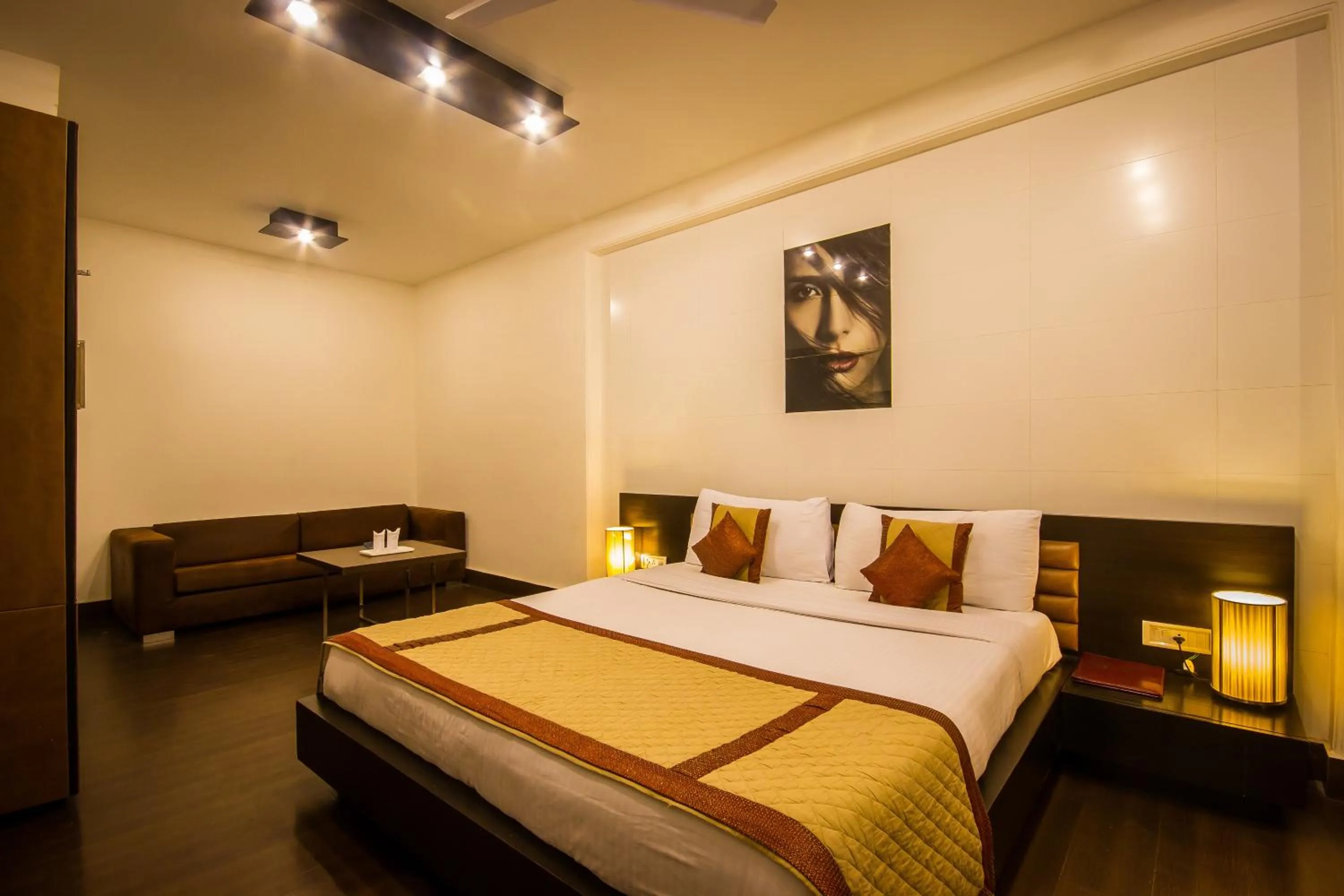 Bed in Hotel Good Palace