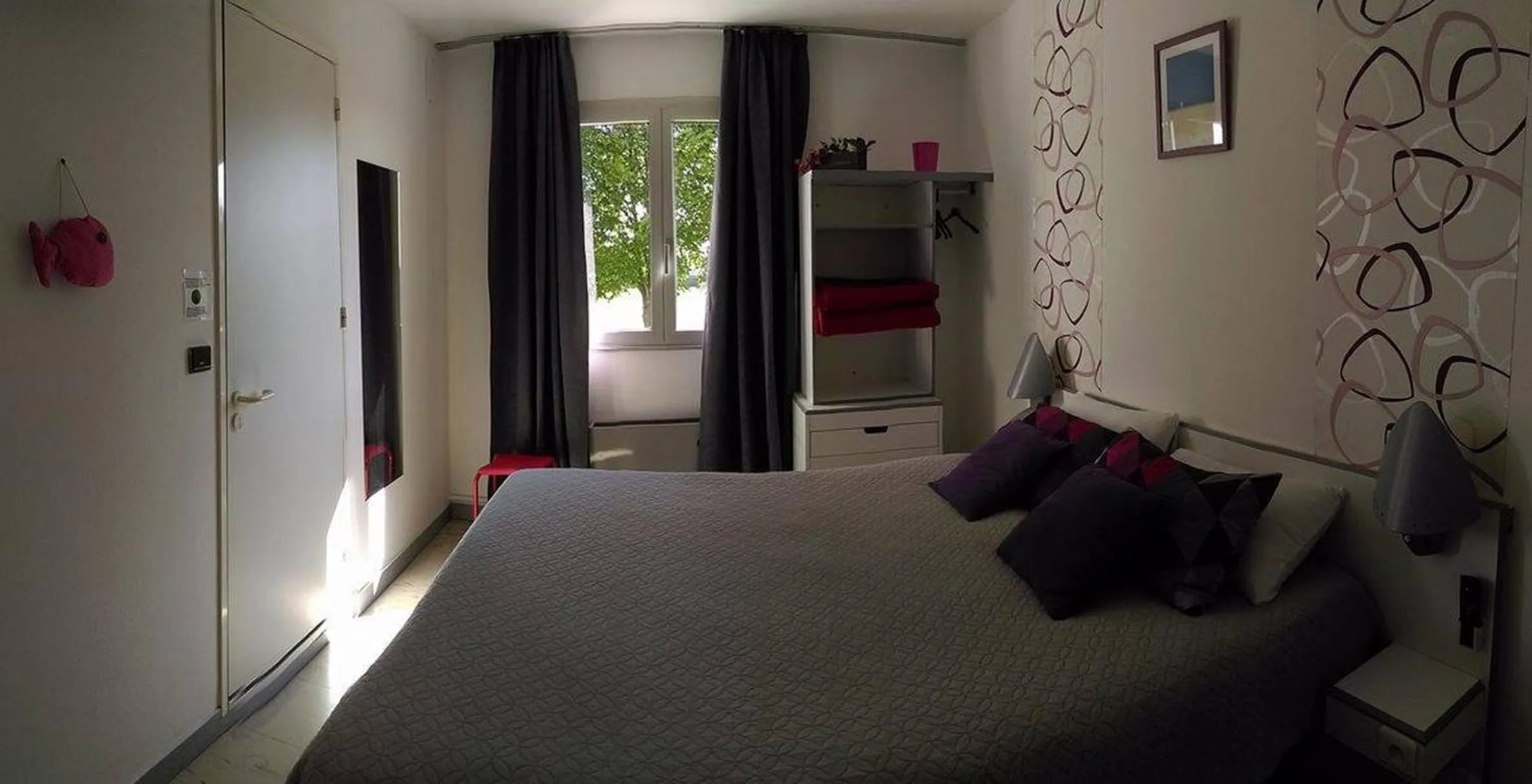 Bed in hotel l'échappée d'oléron