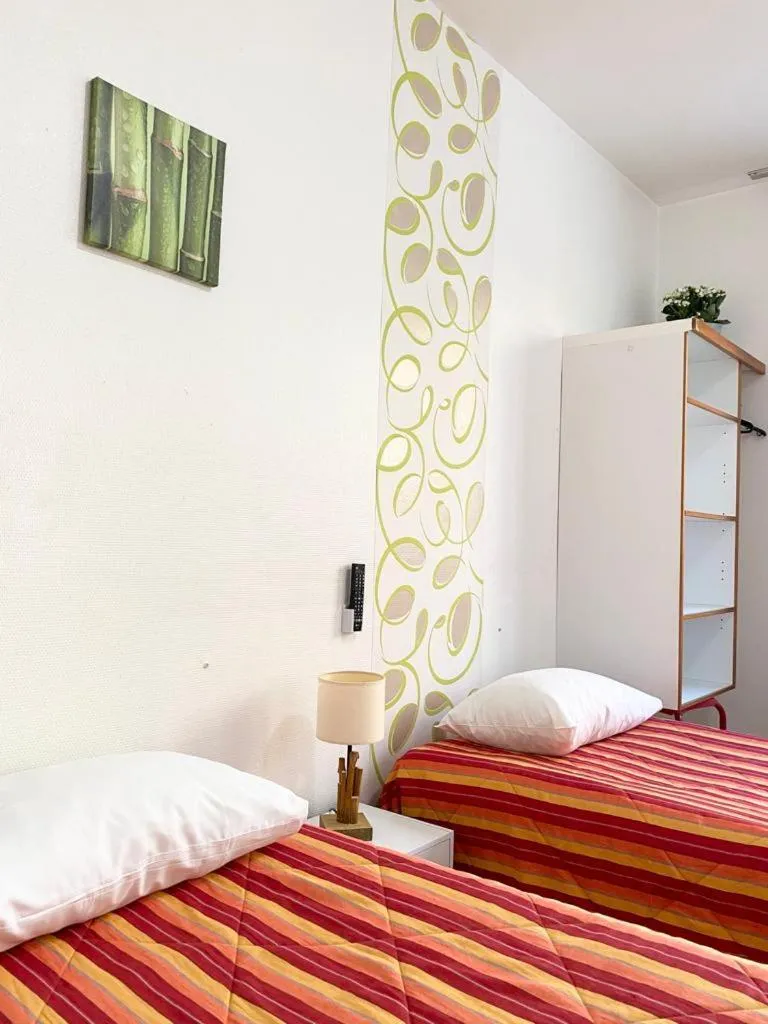 Bed in hotel l'échappée d'oléron