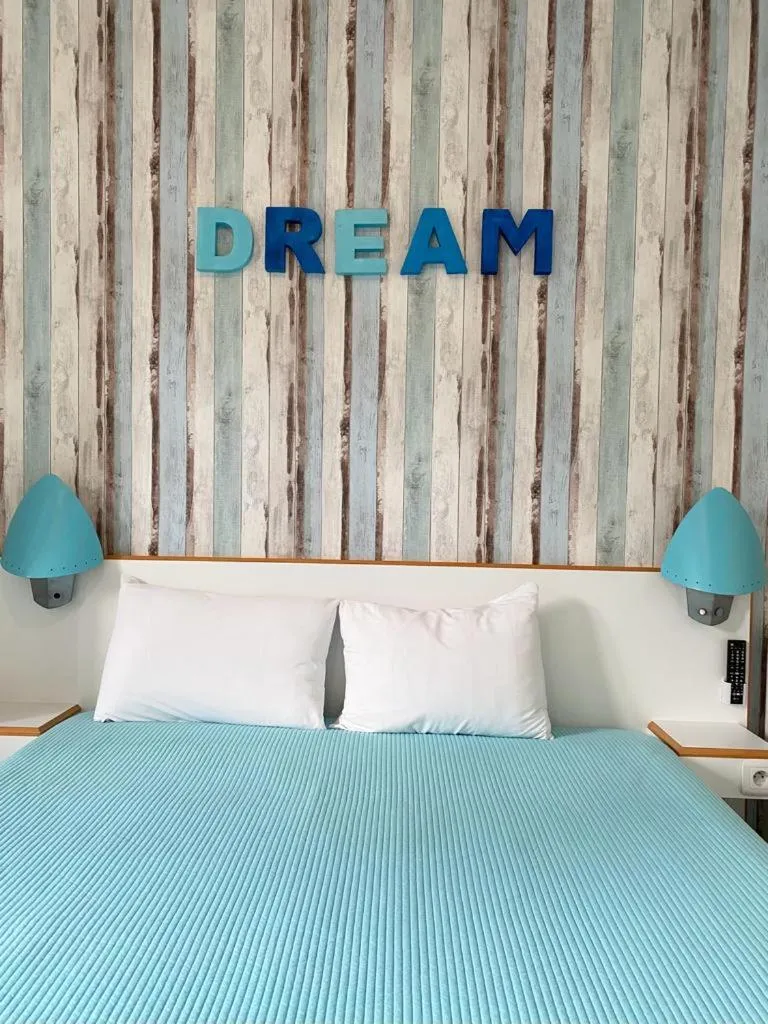 Bed in hotel l'échappée d'oléron