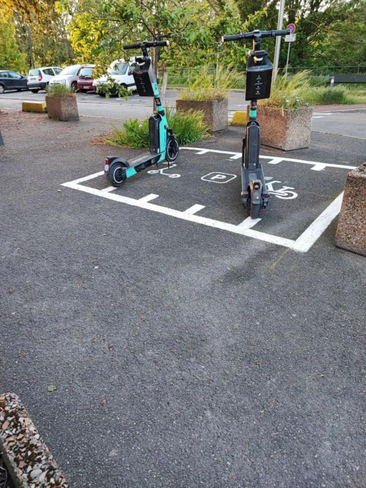 Parking in Hôtel du Fort