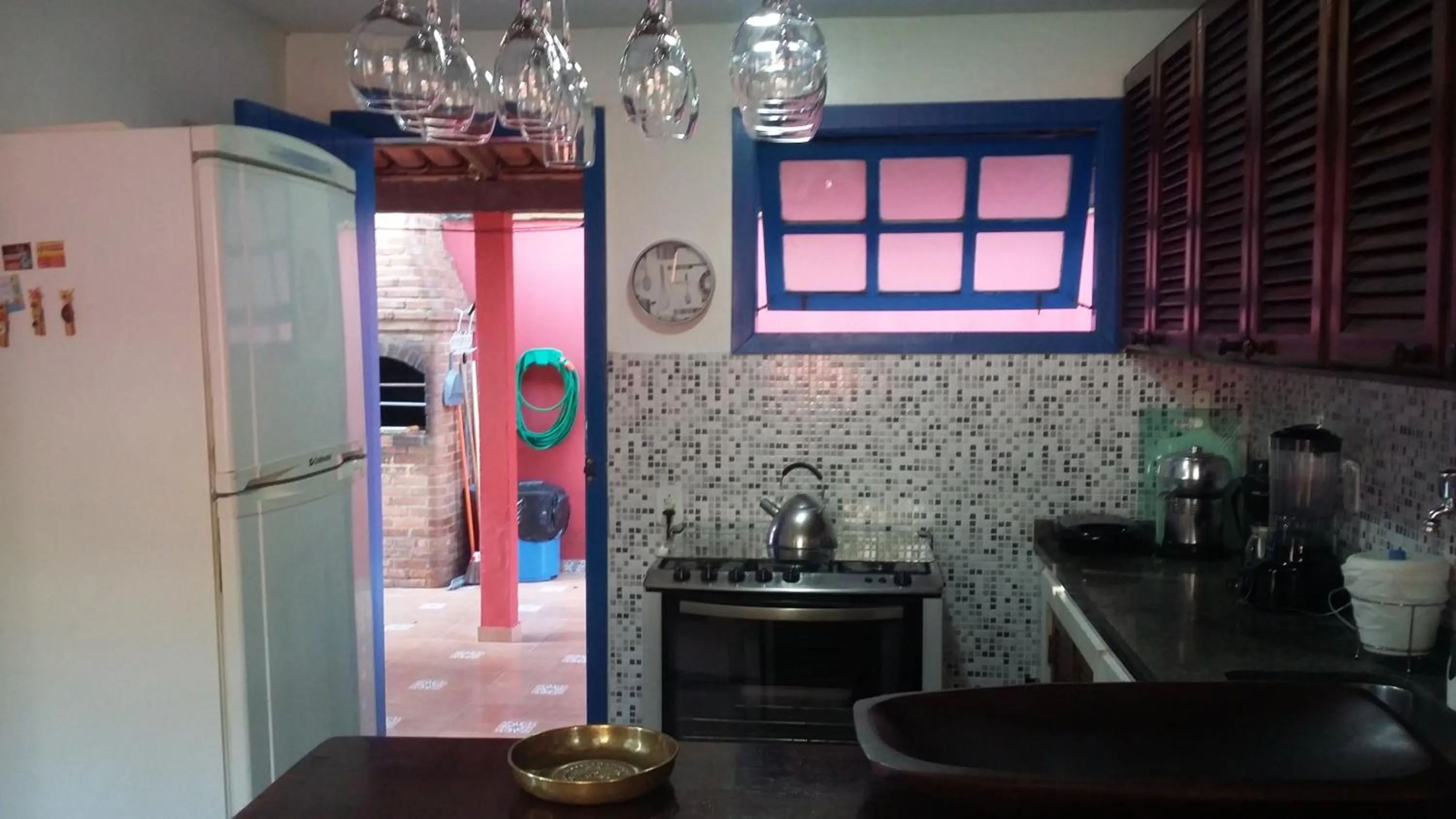 Kitchen or kitchenette in Linda Casa em Búzios