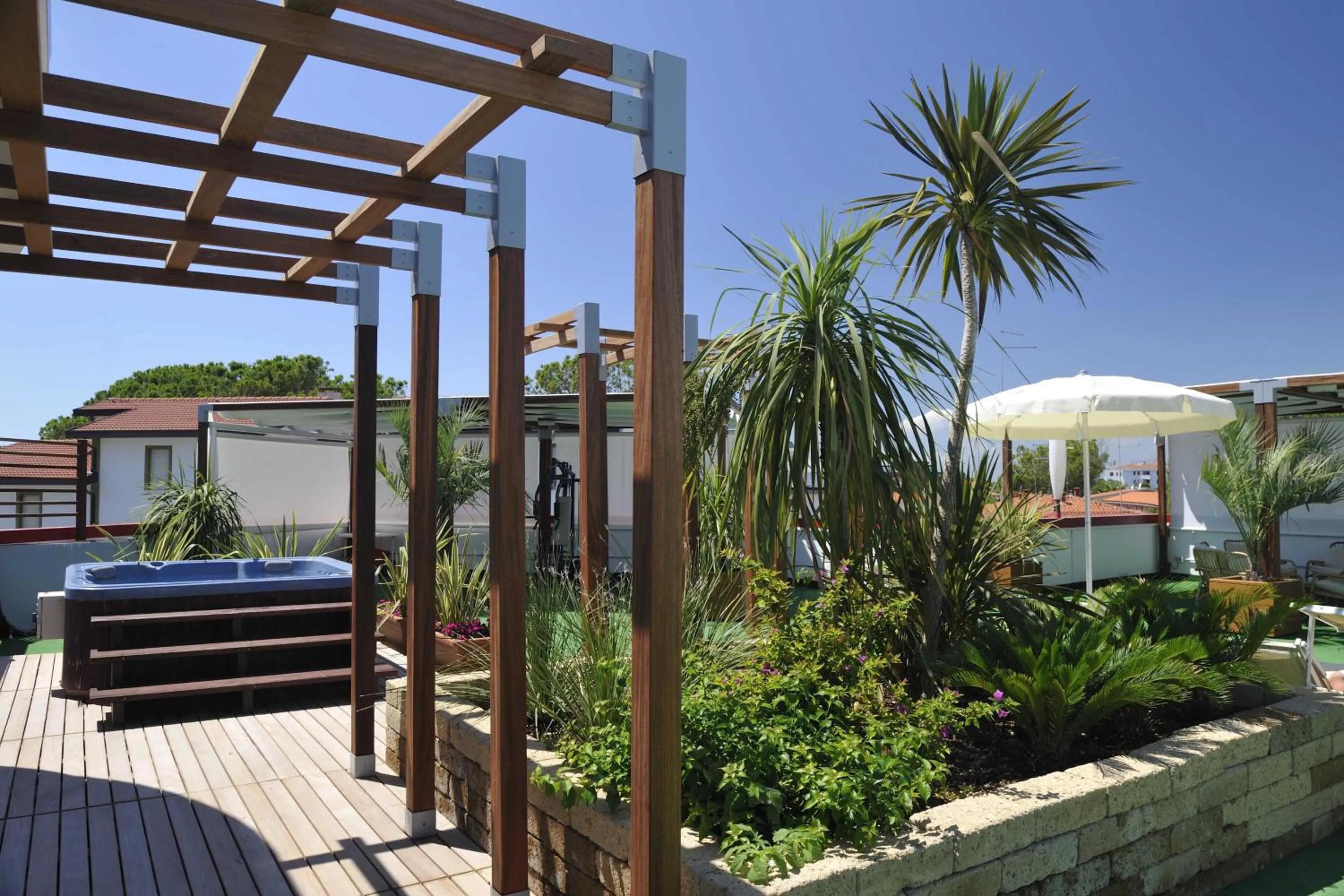 Balcony/Terrace in Hotel Jasminum