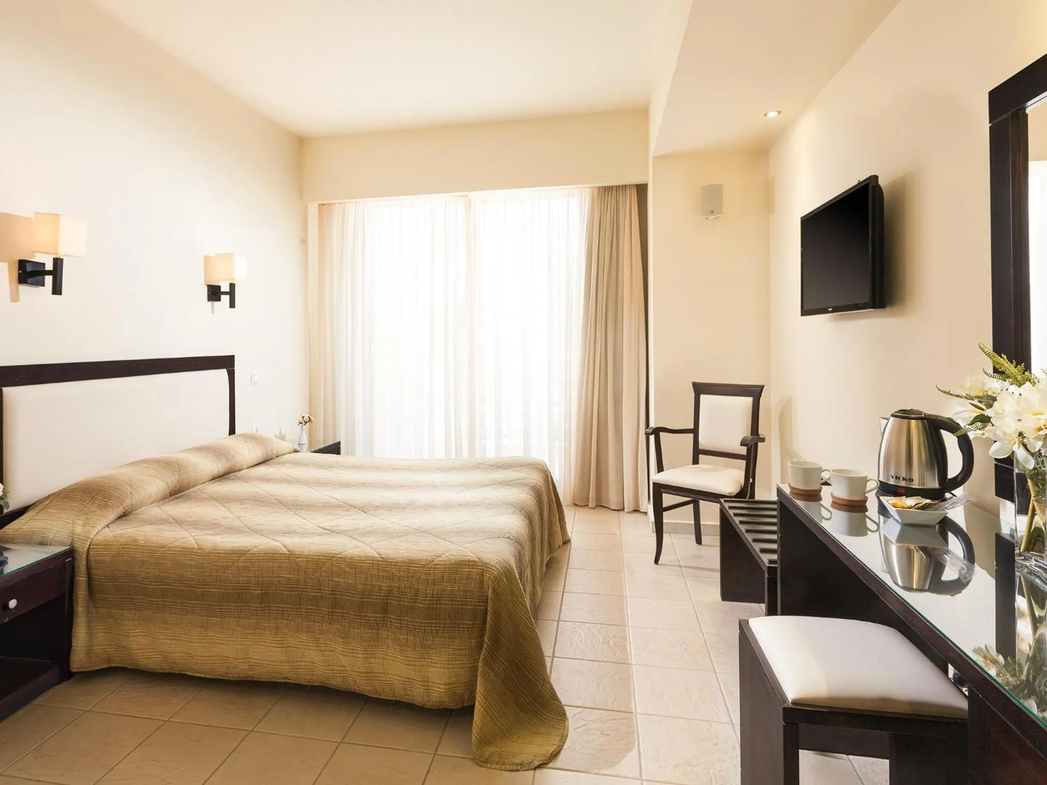 Photo of the whole room, Bed in Cabo Verde Hotel