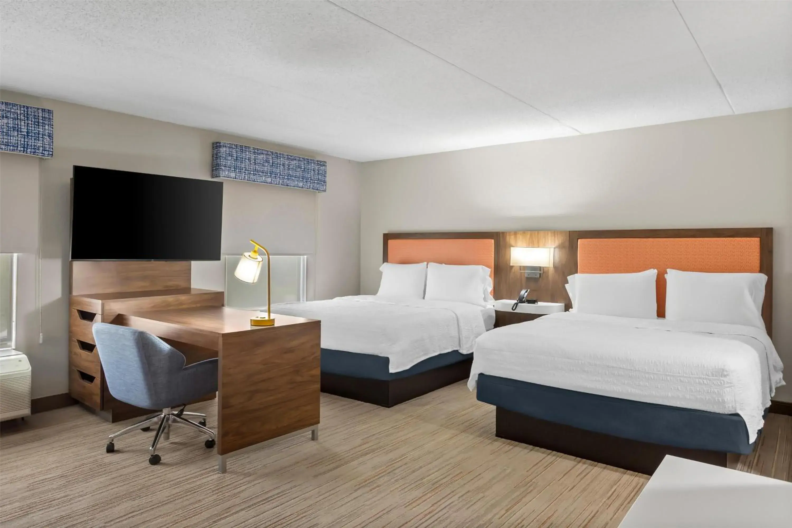 Queen Studio Suite with Two Queen Beds - Mobility Access/Non-Smoking in Hampton Inn & Suites Bolingbrook Queen Studio Suite with Two Queen Beds - Mobility Access/Non-Smoking in Hampton Inn & Suites Bolingbrook