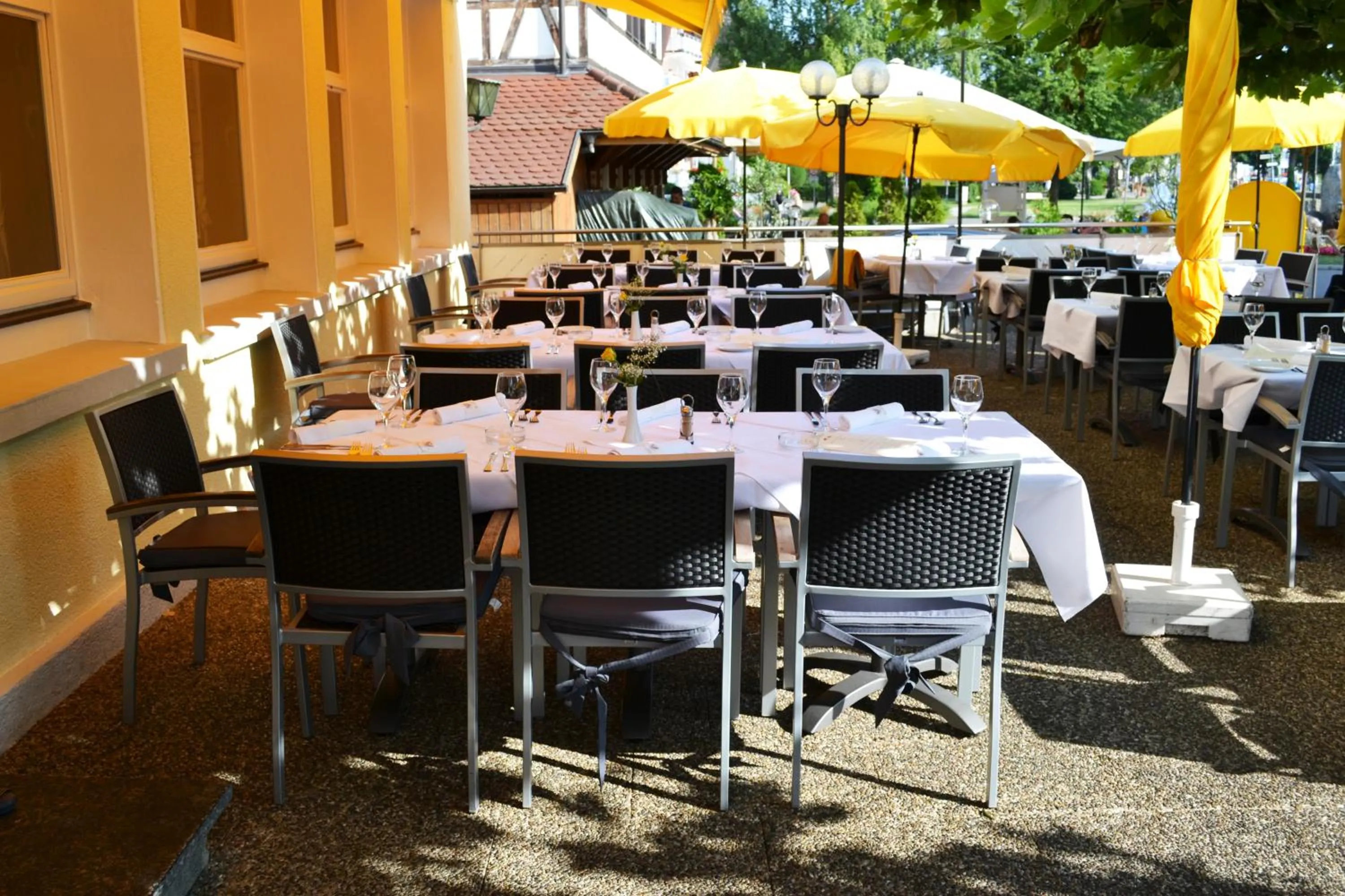 Patio in Hotel & Restaurant Mainaublick