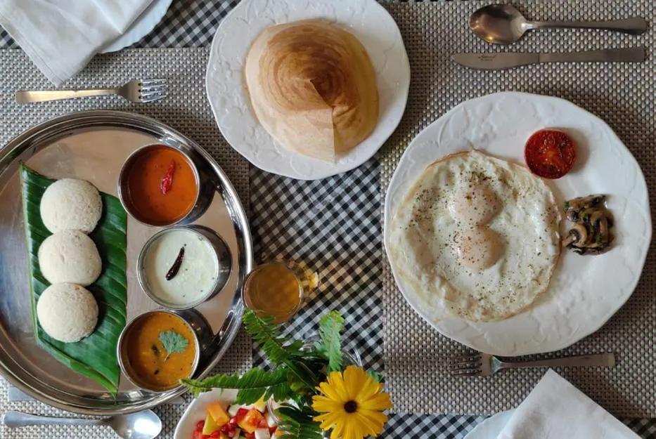 Breakfast in 7 Pines Kasauli
