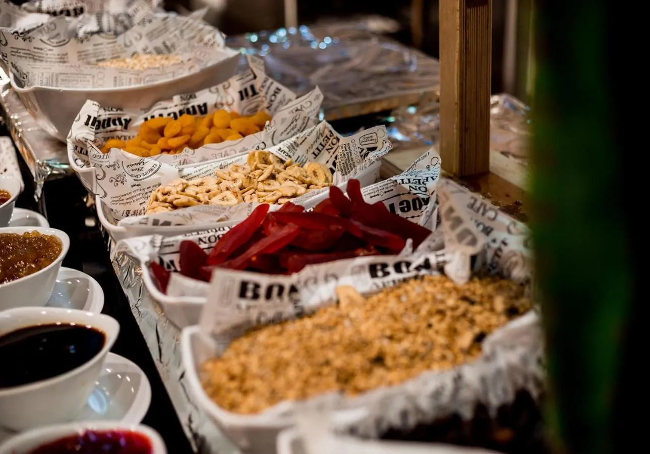 Food in Astral Nirvana Suites- Half Board