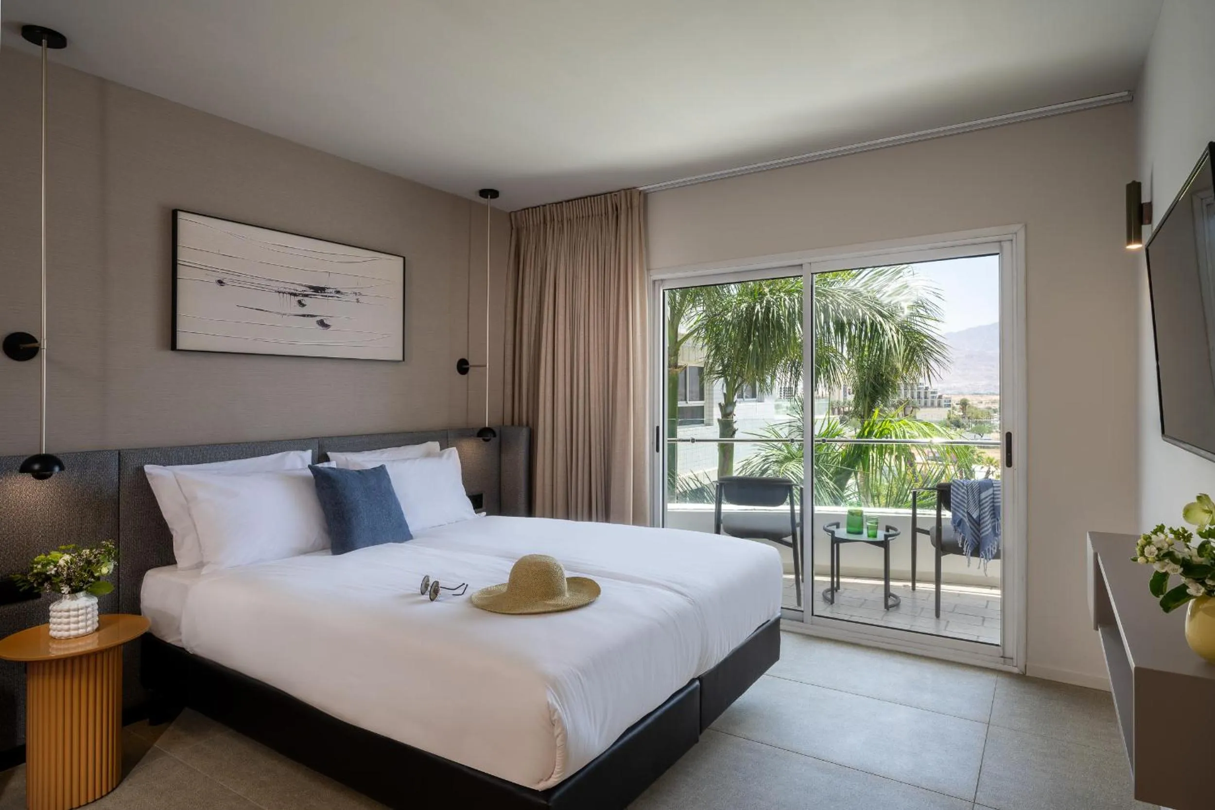 Bed in Astral Nirvana Suites- Half Board