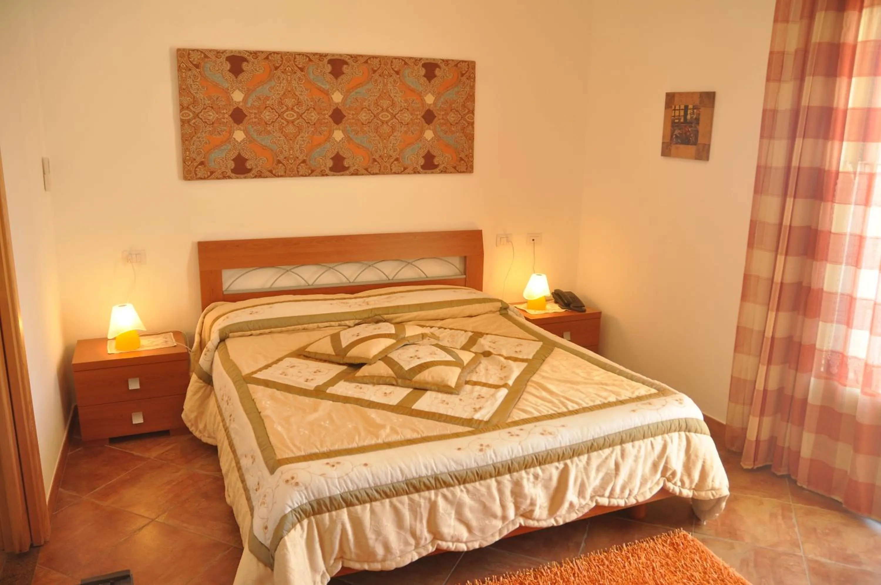 Bed in Hotel California