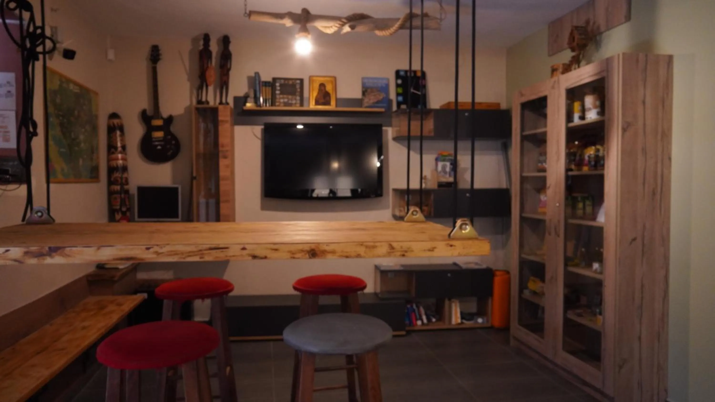 Communal lounge/ TV room in Studios Arabas