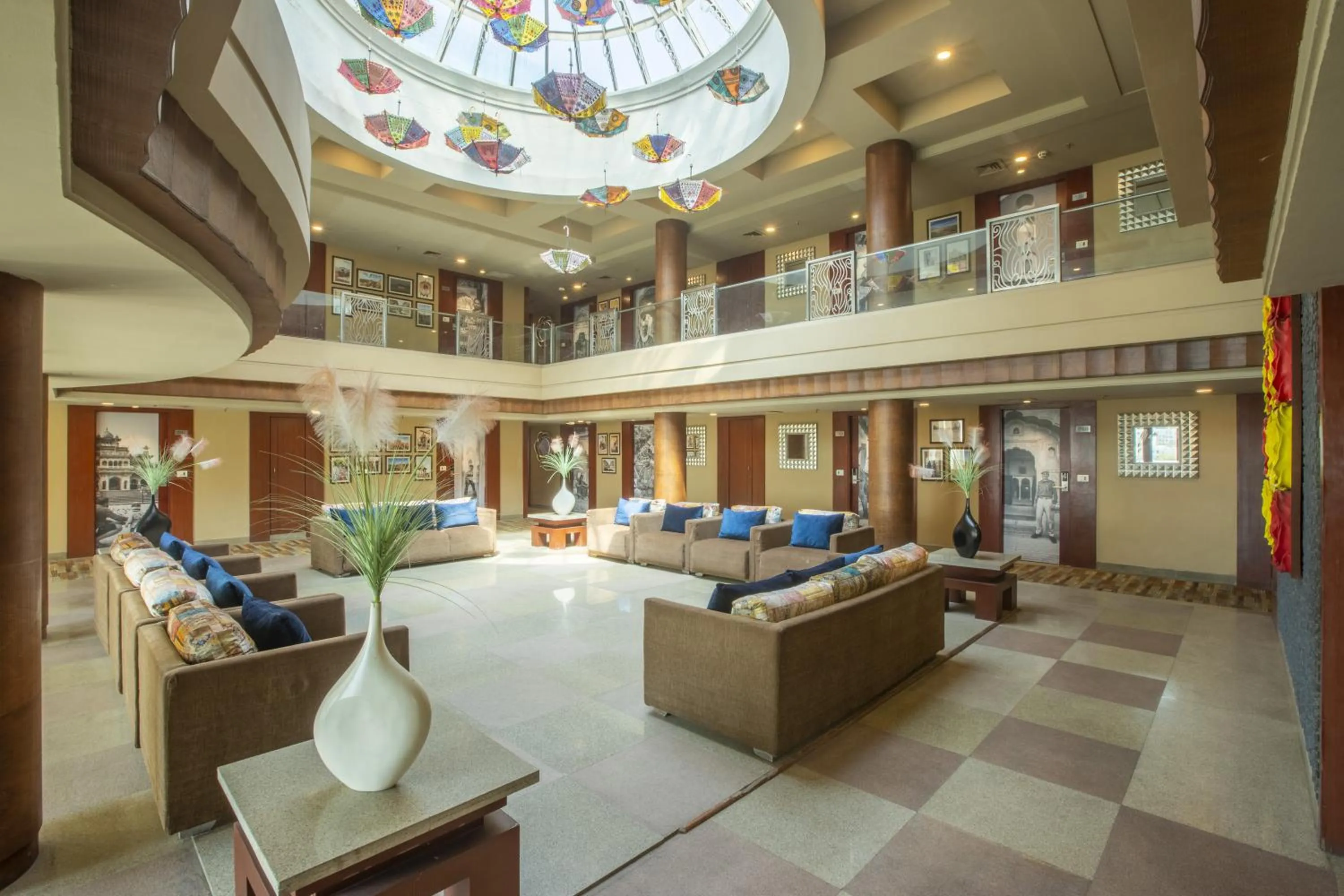 Seating area in Vesta International