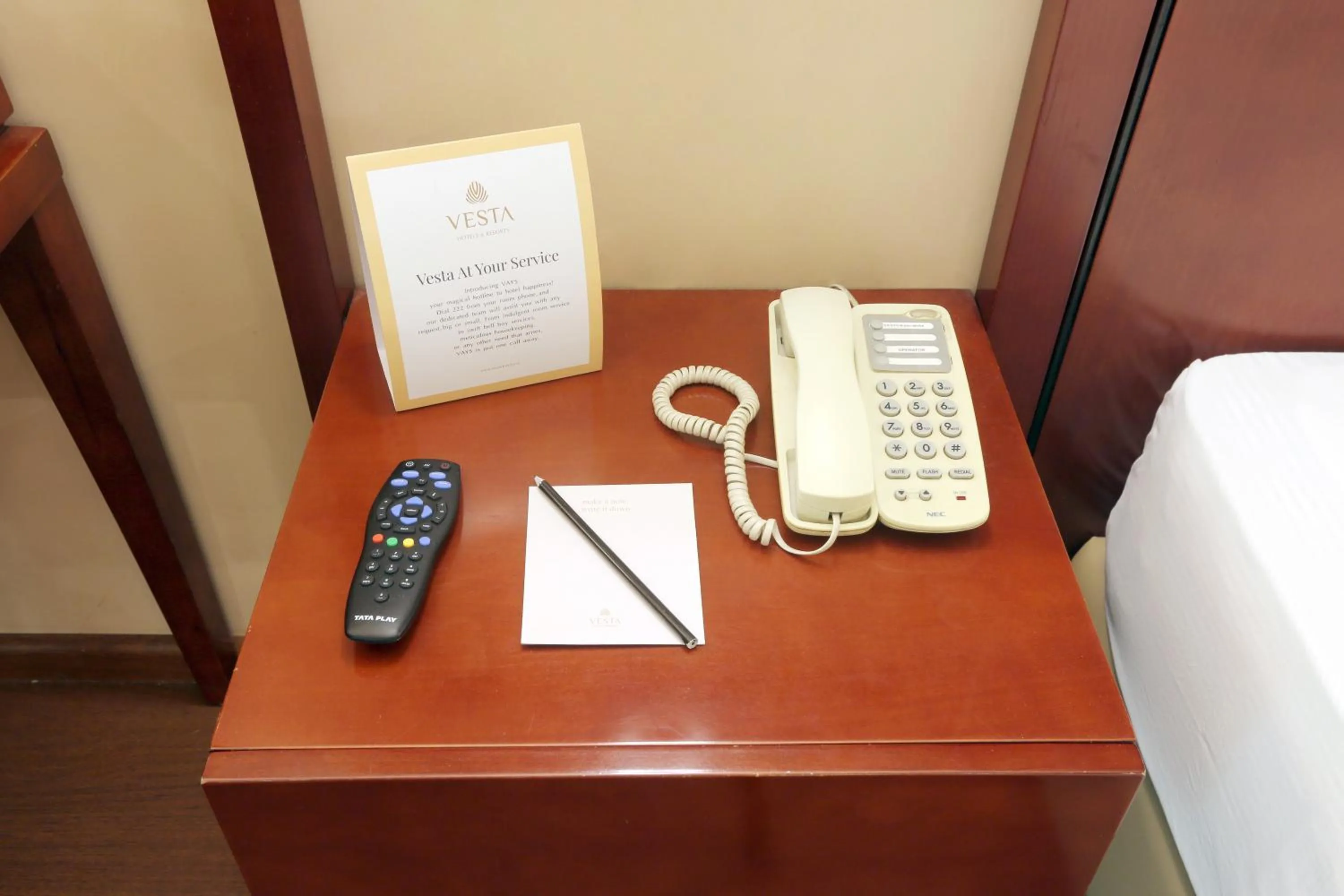 Area and facilities in Vesta International