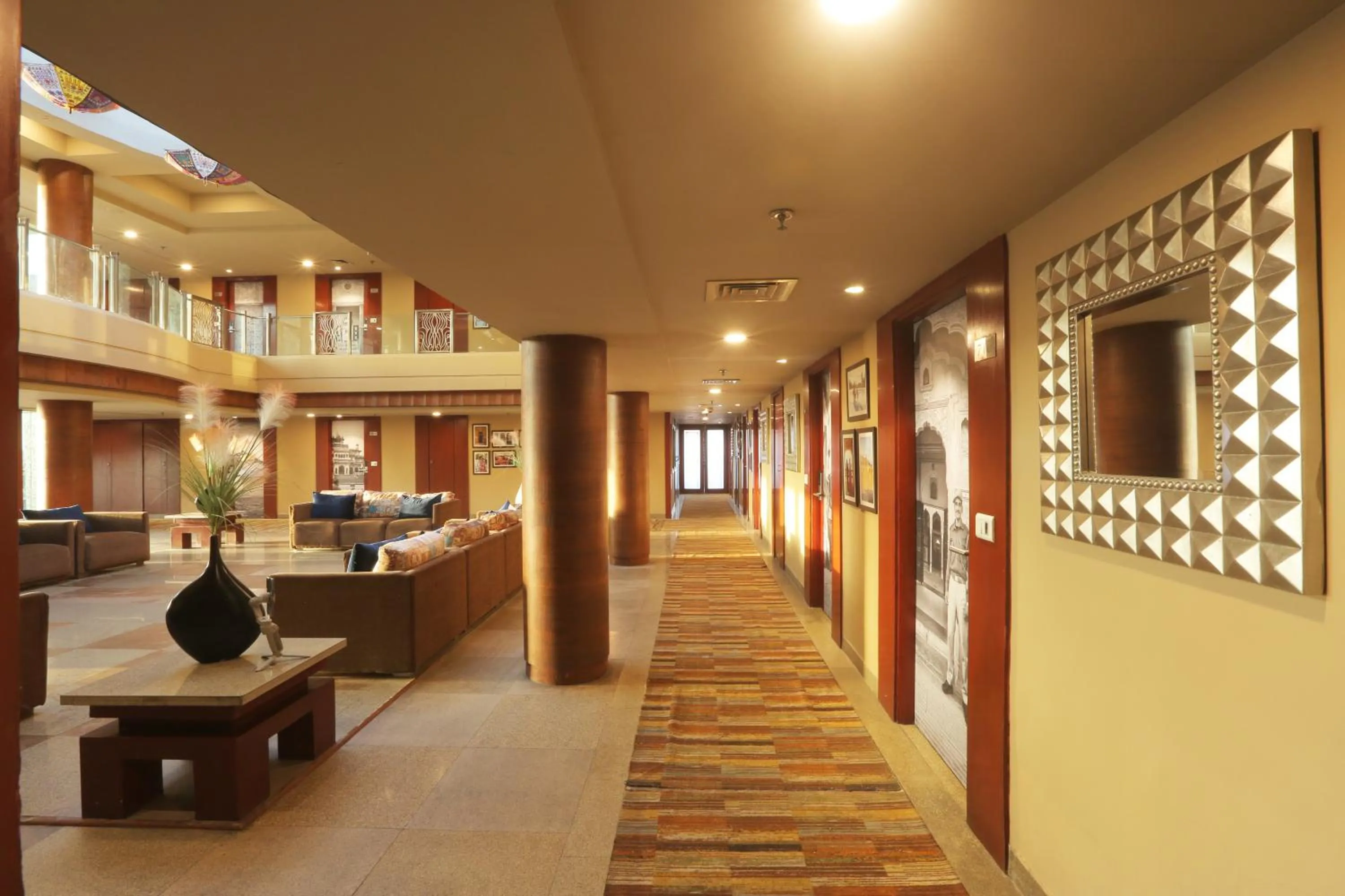 Seating area in Vesta International