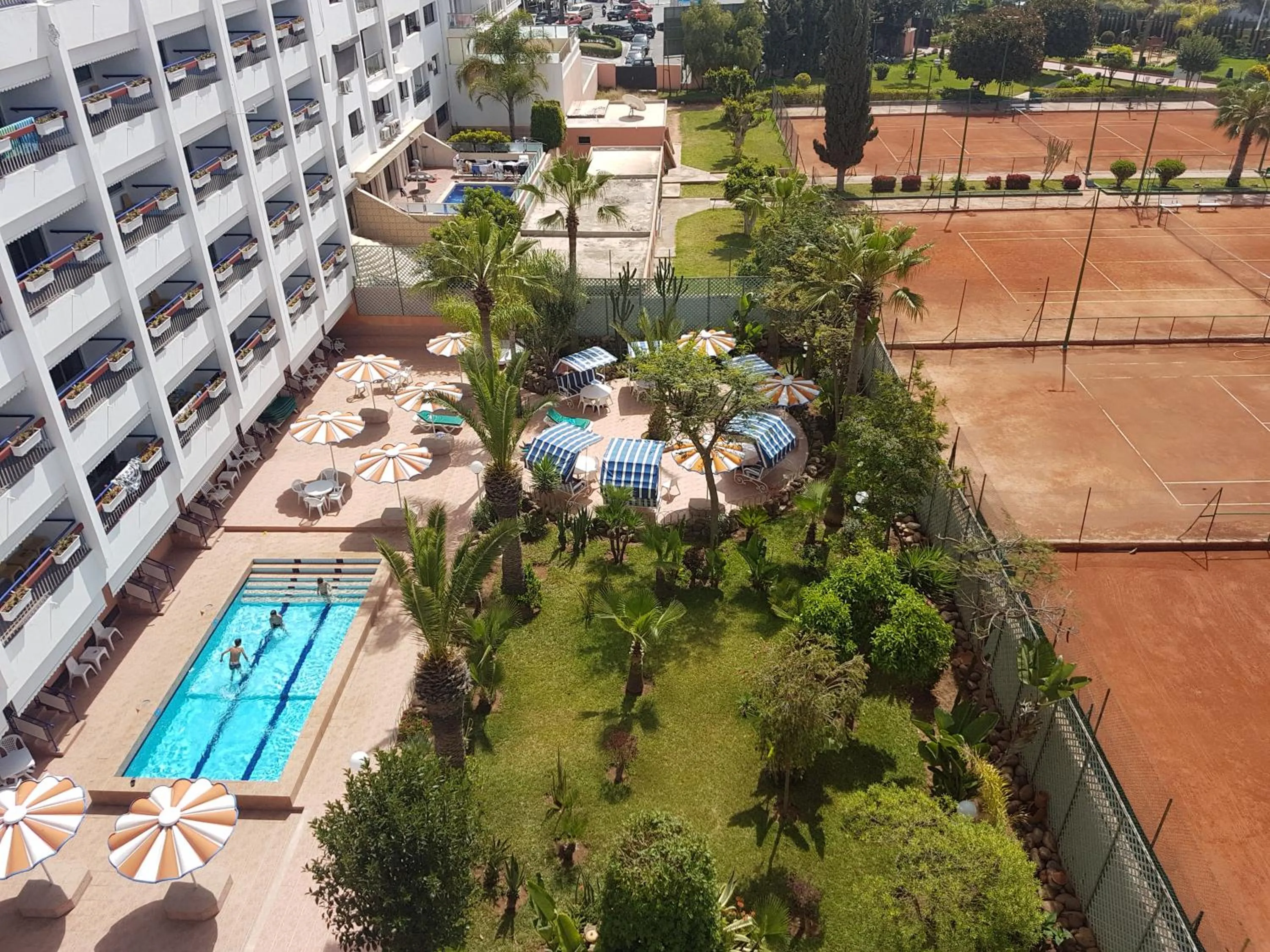 Bird's eye view in Residence Yasmina Agadir