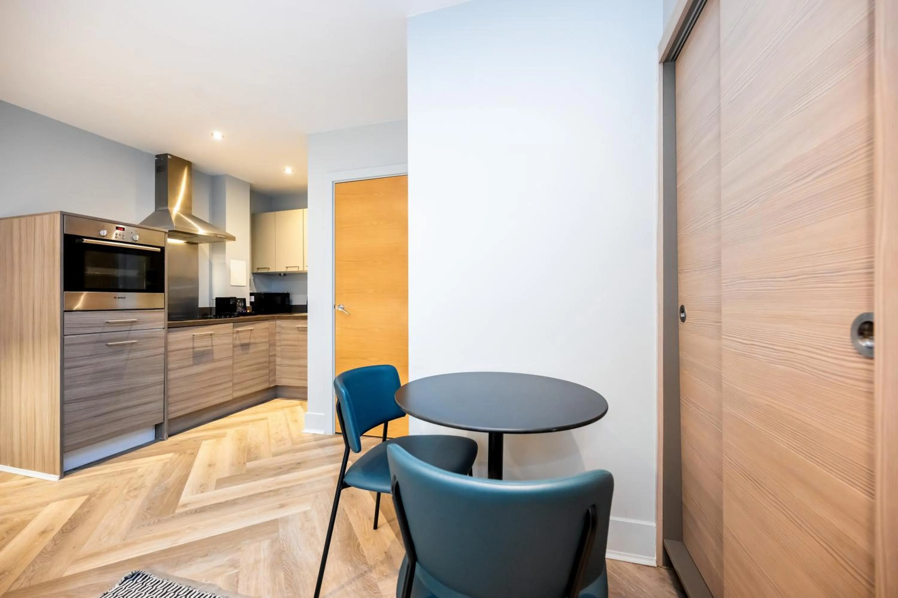 Kitchen or kitchenette in Staycity Aparthotels Edinburgh West End