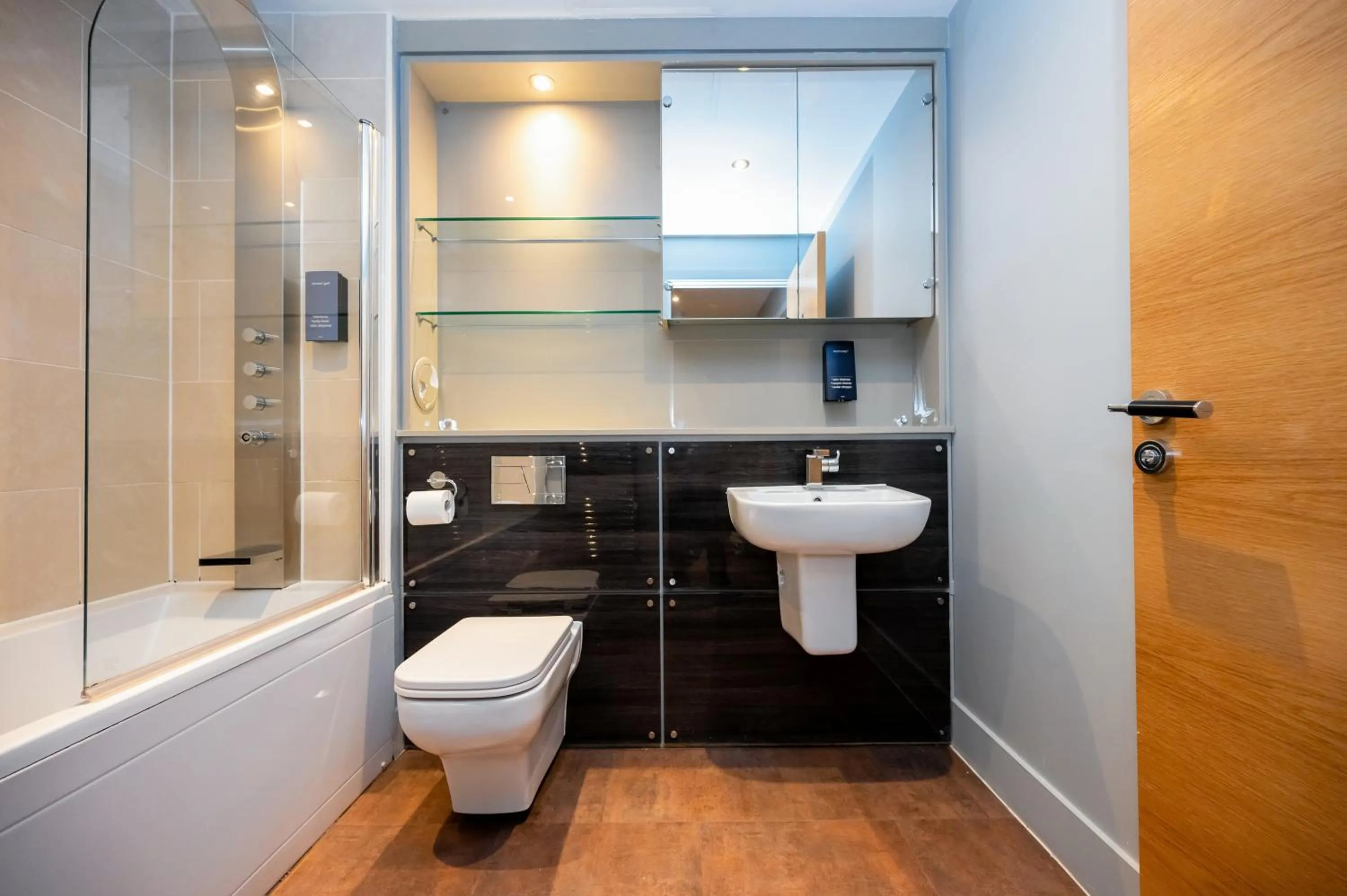 Shower in Staycity Aparthotels Edinburgh West End