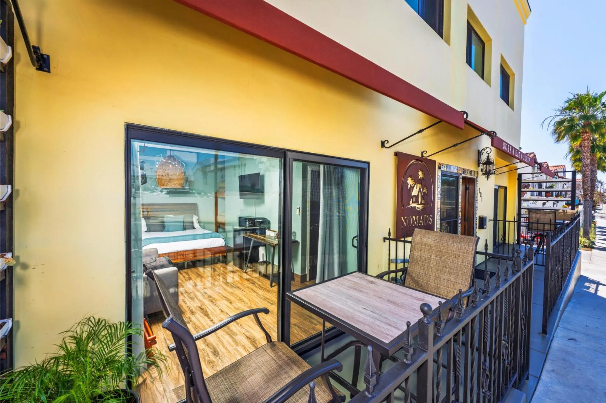 Balcony/Terrace in Nomads Hotel