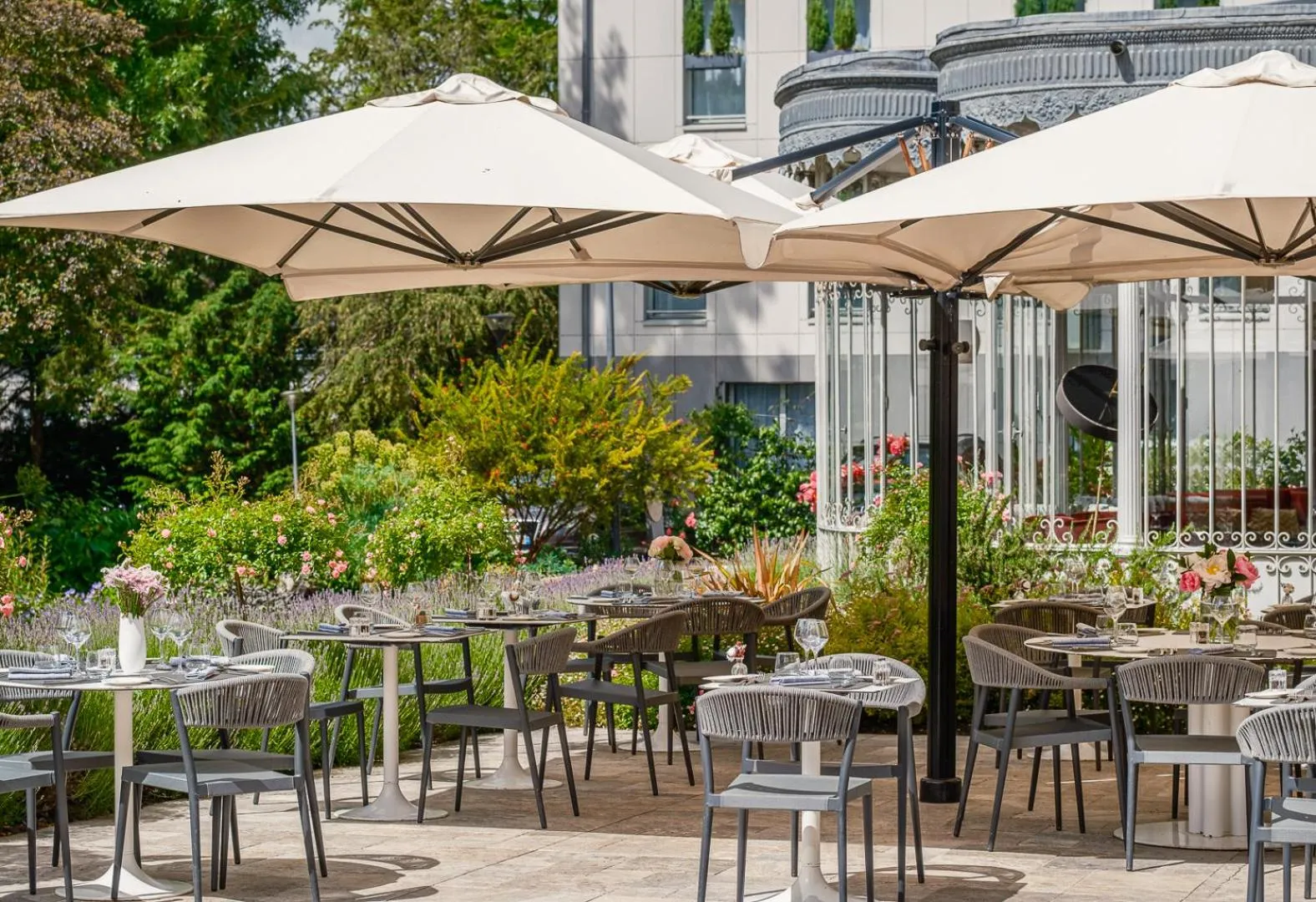 Patio in Château Belmont Tours by The Crest Collection