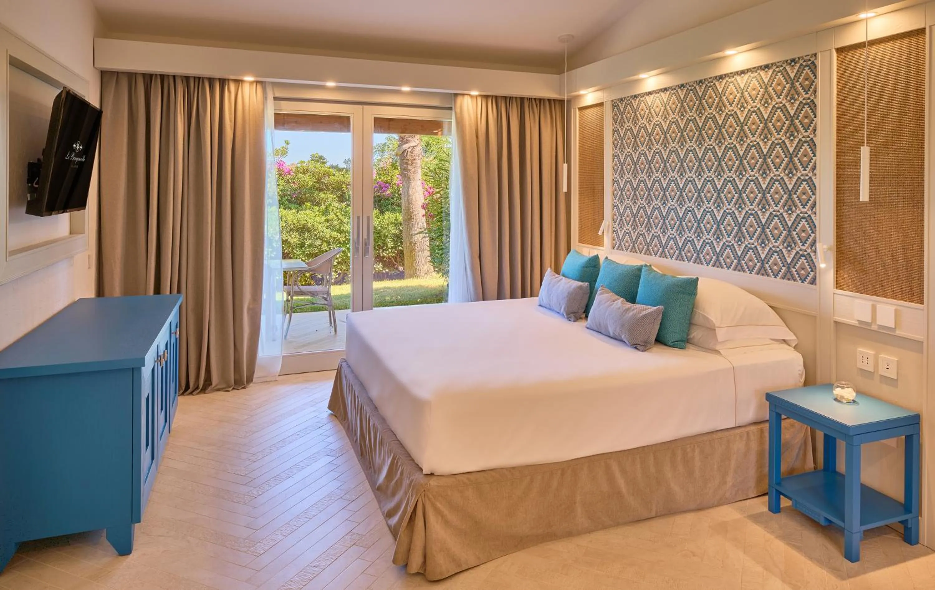 Bedroom, Bed in Residence Le Bouganville