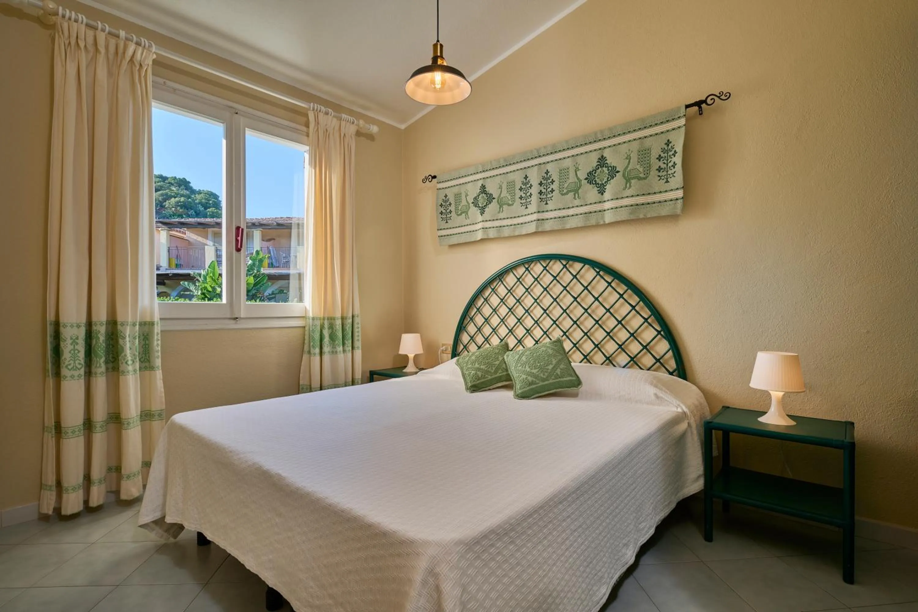 Bedroom, Bed in Residence Le Bouganville