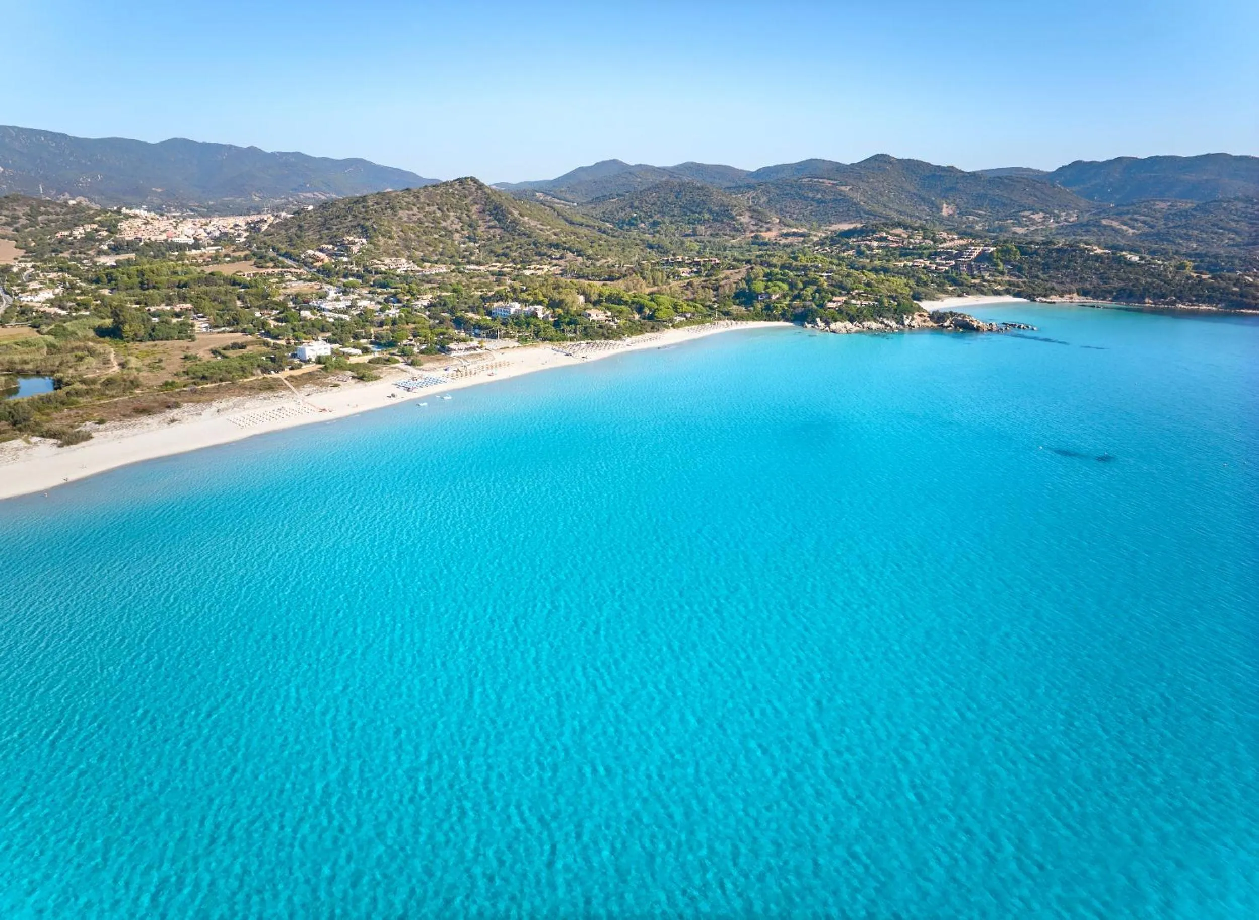 Natural landscape in Residence Le Bouganville