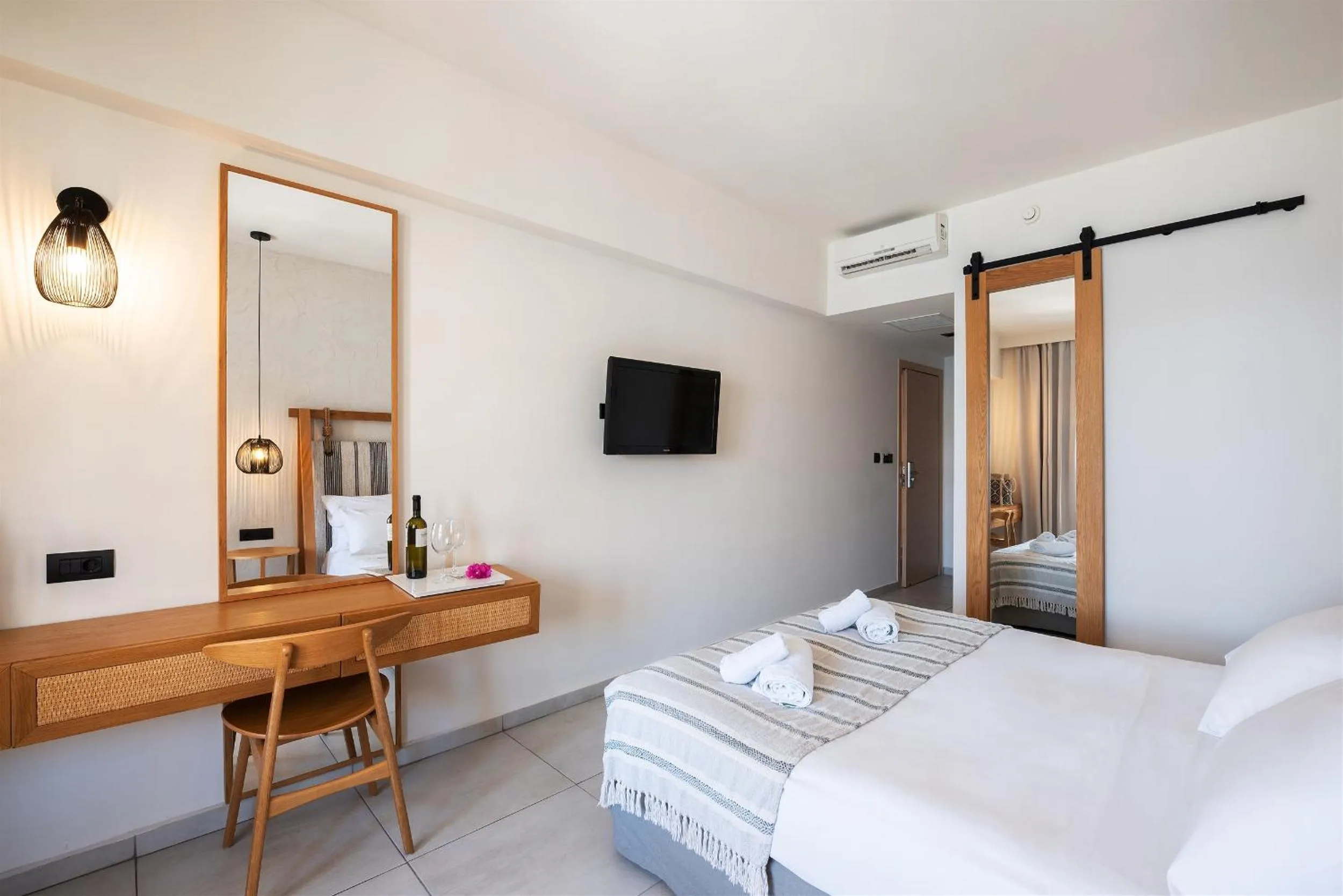 Double or Twin Room with Partial Sea View in Pedi Beach Hotel