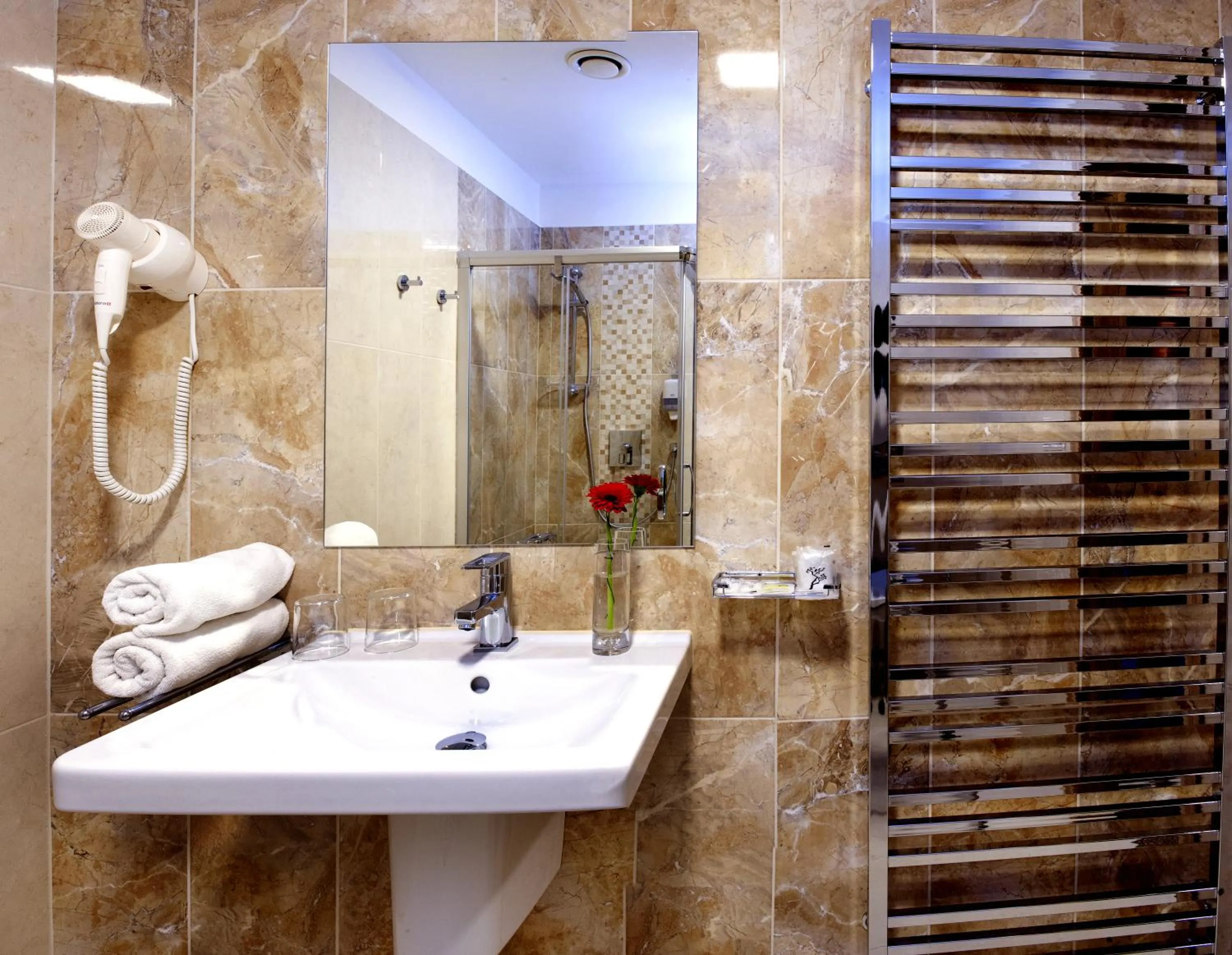 Bathroom in Hotel Pod Zamkem