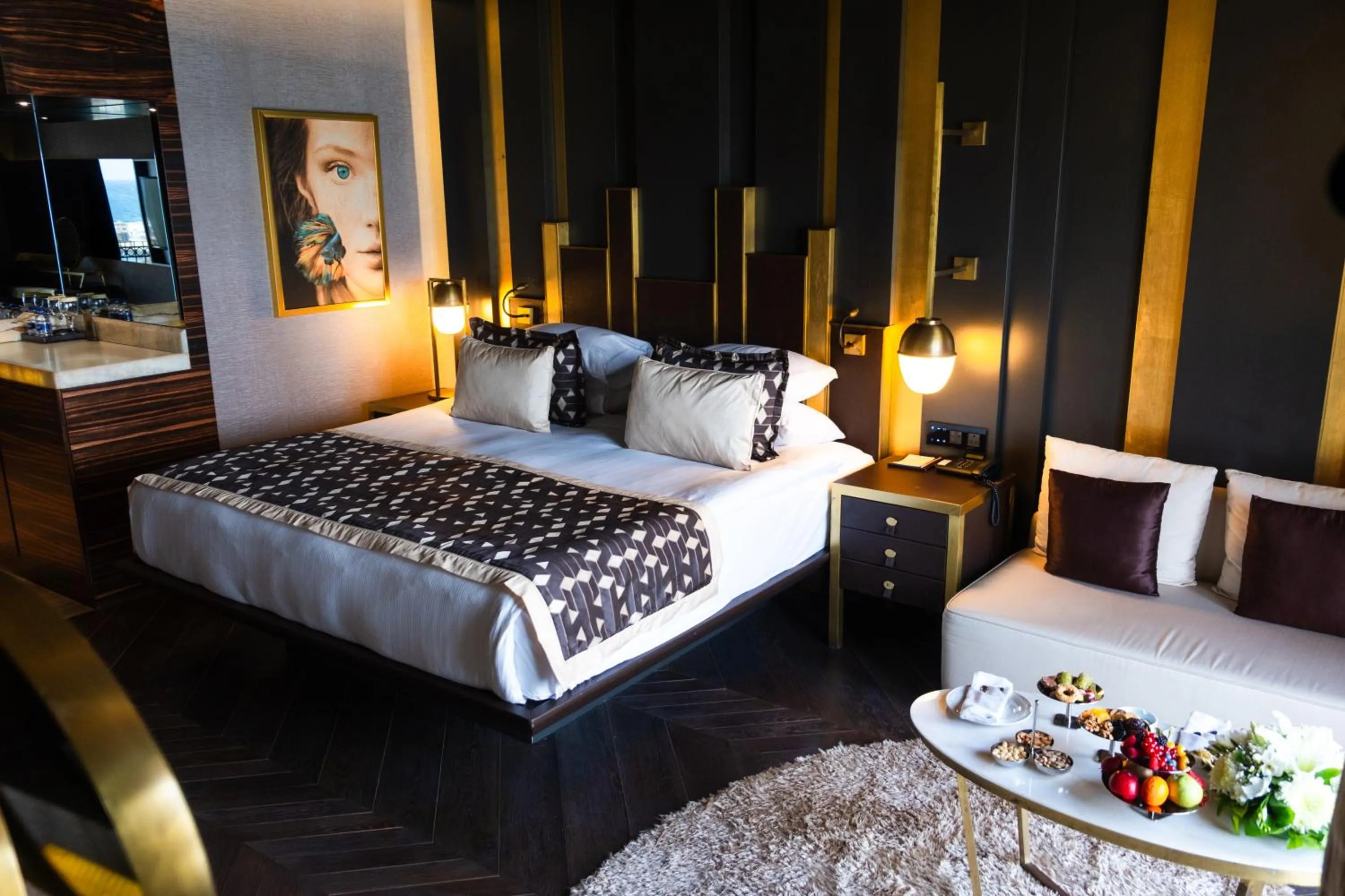 Bed in Rocks Hotel & Casino