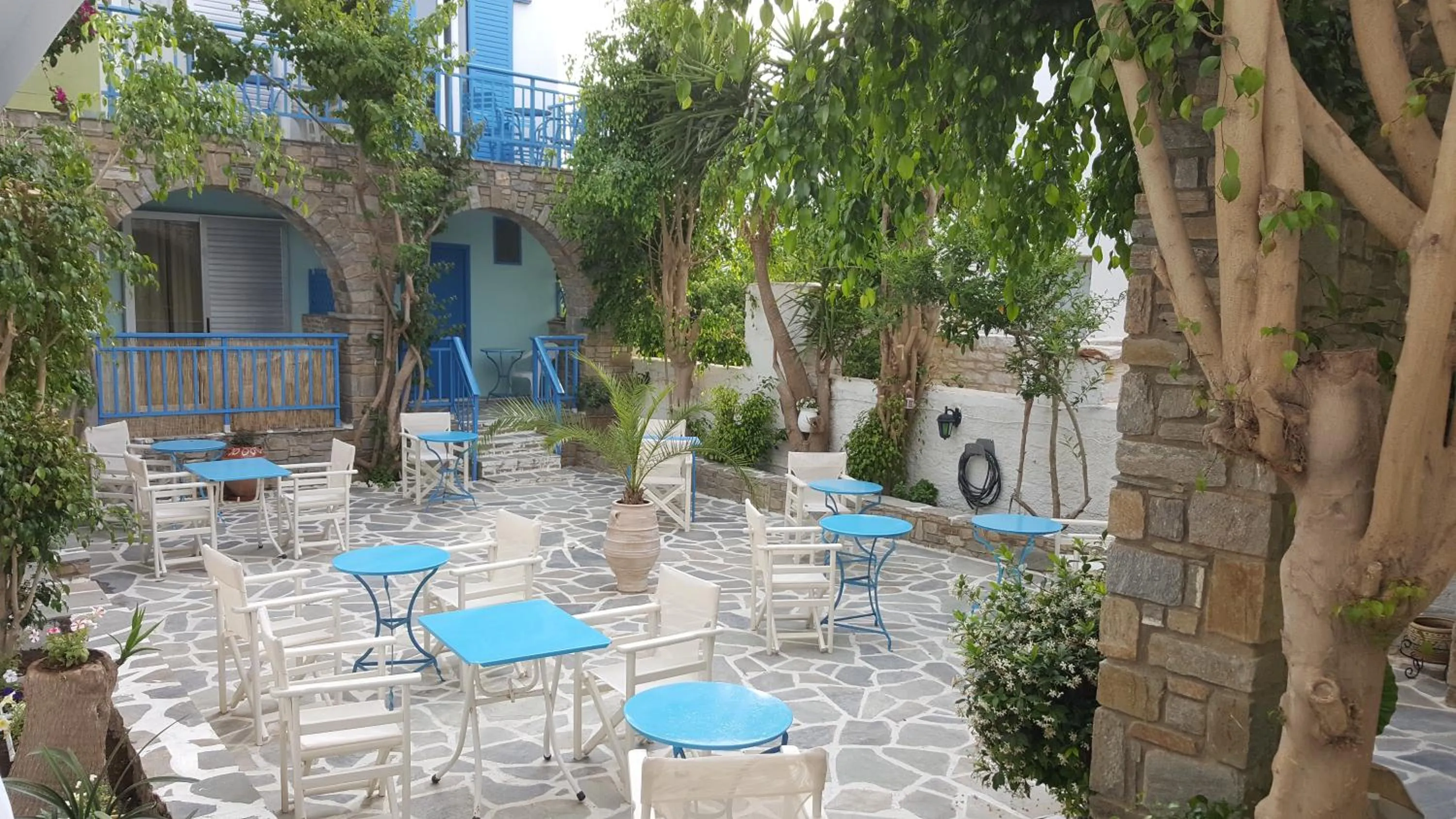 Garden in Aratos Hotel