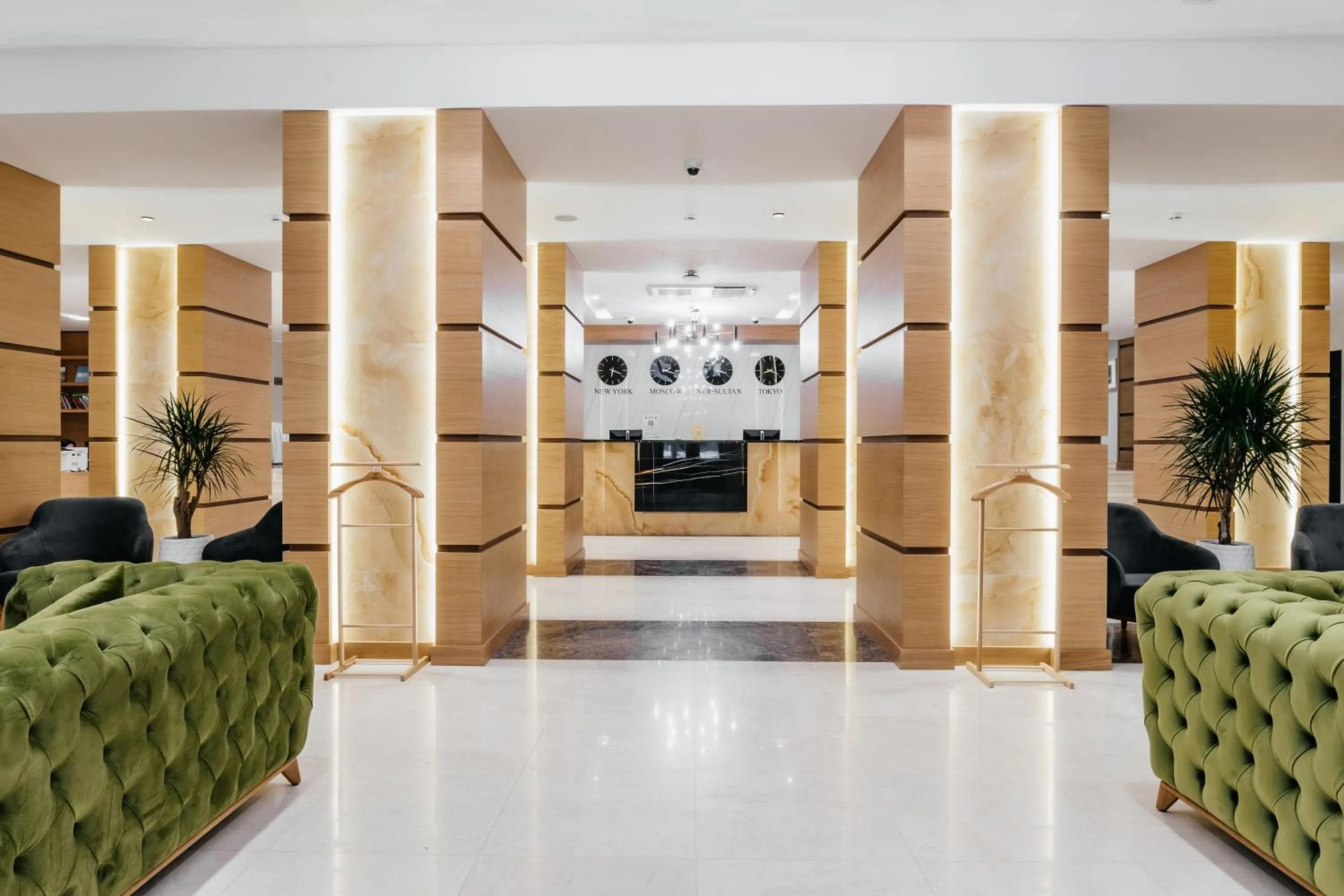 Lobby or reception in Ramada by Wyndham Astana